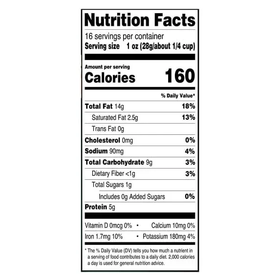 Great Value Deluxe Whole Cashews, Salted, 16 oz - Image 3