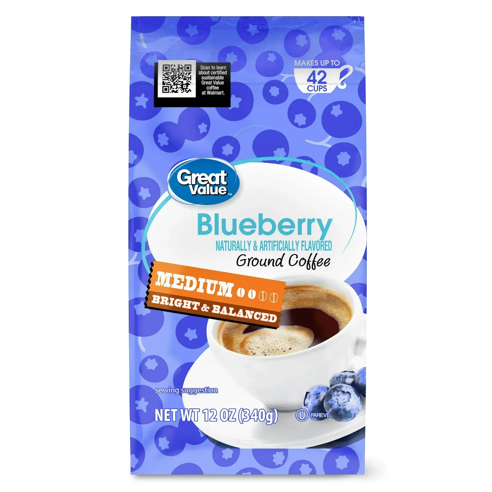 Great Value Donut Shop, 100% Arabica, Medium Roast, Ground Coffee, 12 oz - Image 10