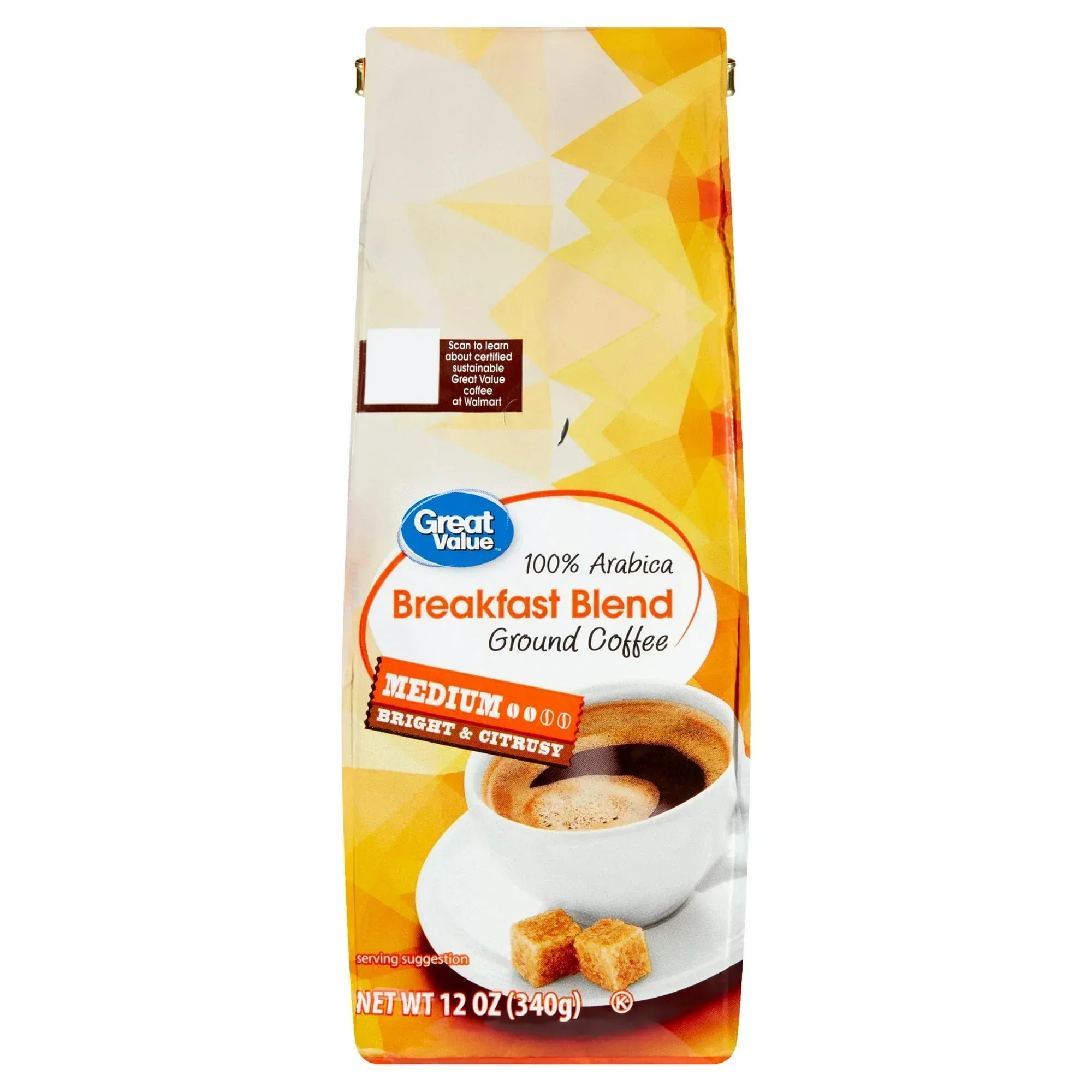 Great Value Donut Shop, 100% Arabica, Medium Roast, Ground Coffee, 12 oz - Image 12