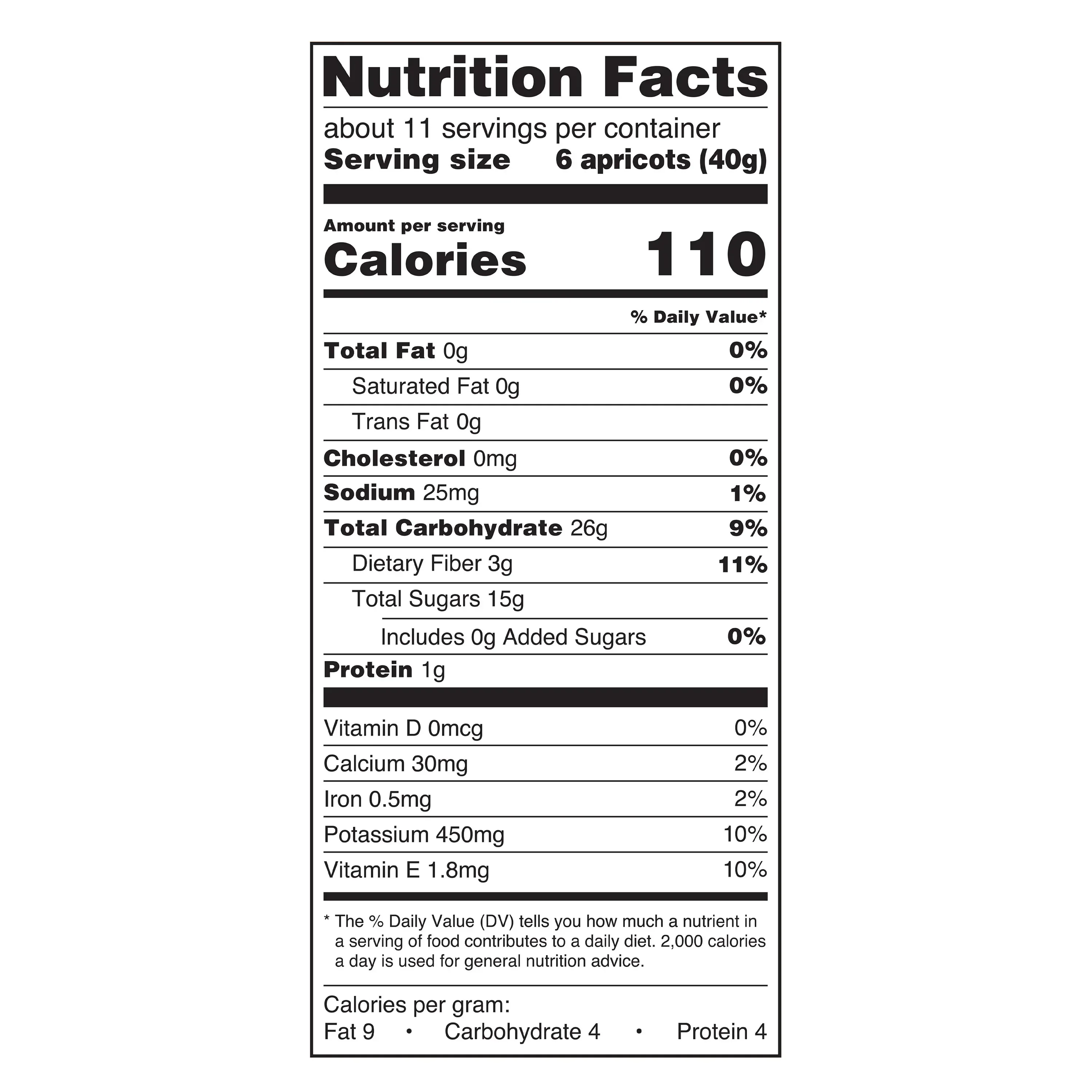 Great Value Dried Apricots, 16 oz - Image 3