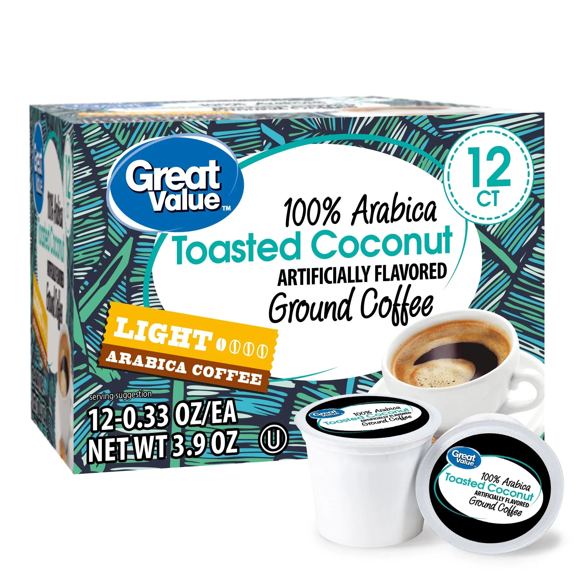 Great Value Espresso, Dark Roast Coffee Pods, 12 Count - Image 16