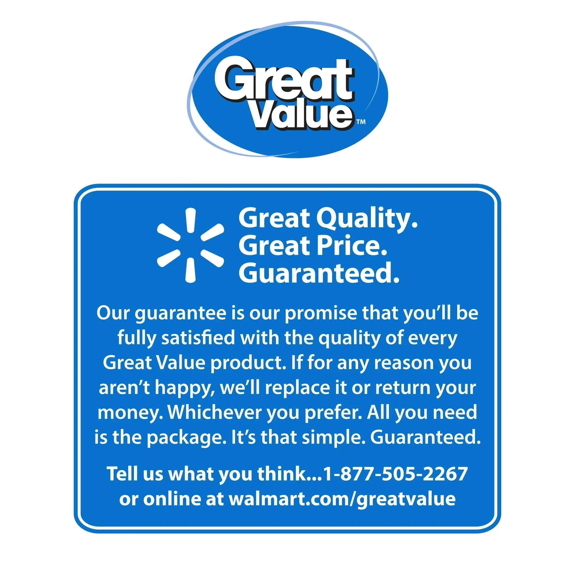 Great Value Everyday Strong Paper Towels, Split Sheets, 2 Double Rolls, Compare to Sparkle® - Image 3