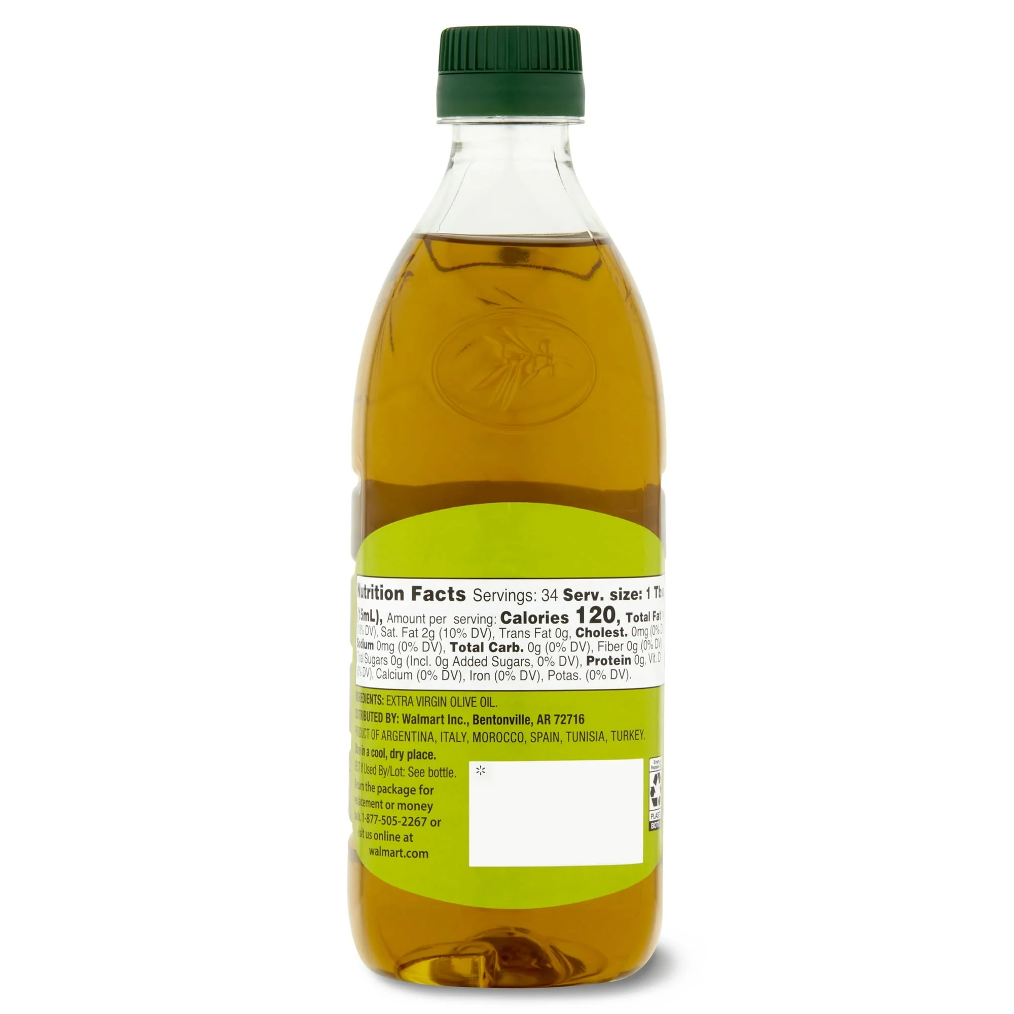 Great Value Extra Virgin Olive Oil, 17 fl oz - Image 5