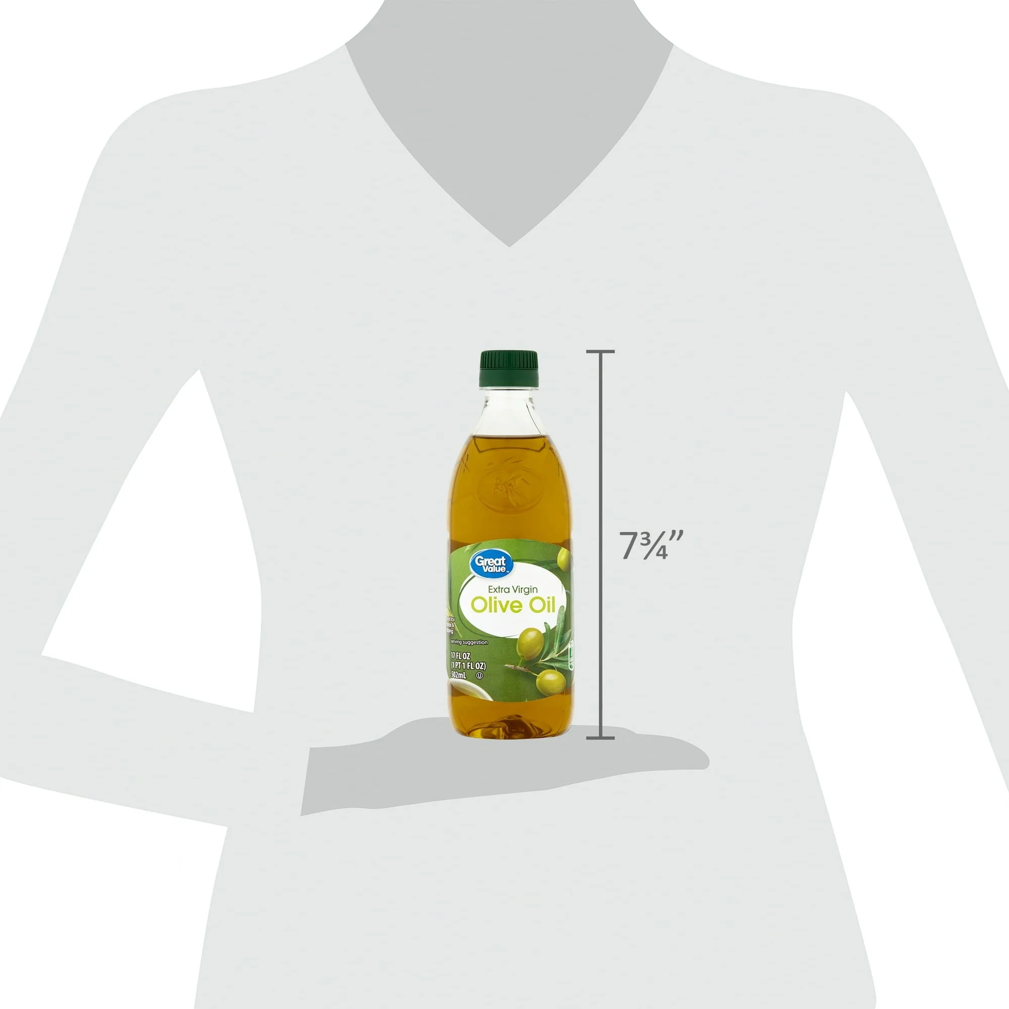 Great Value Extra Virgin Olive Oil, 17 fl oz - Image 6