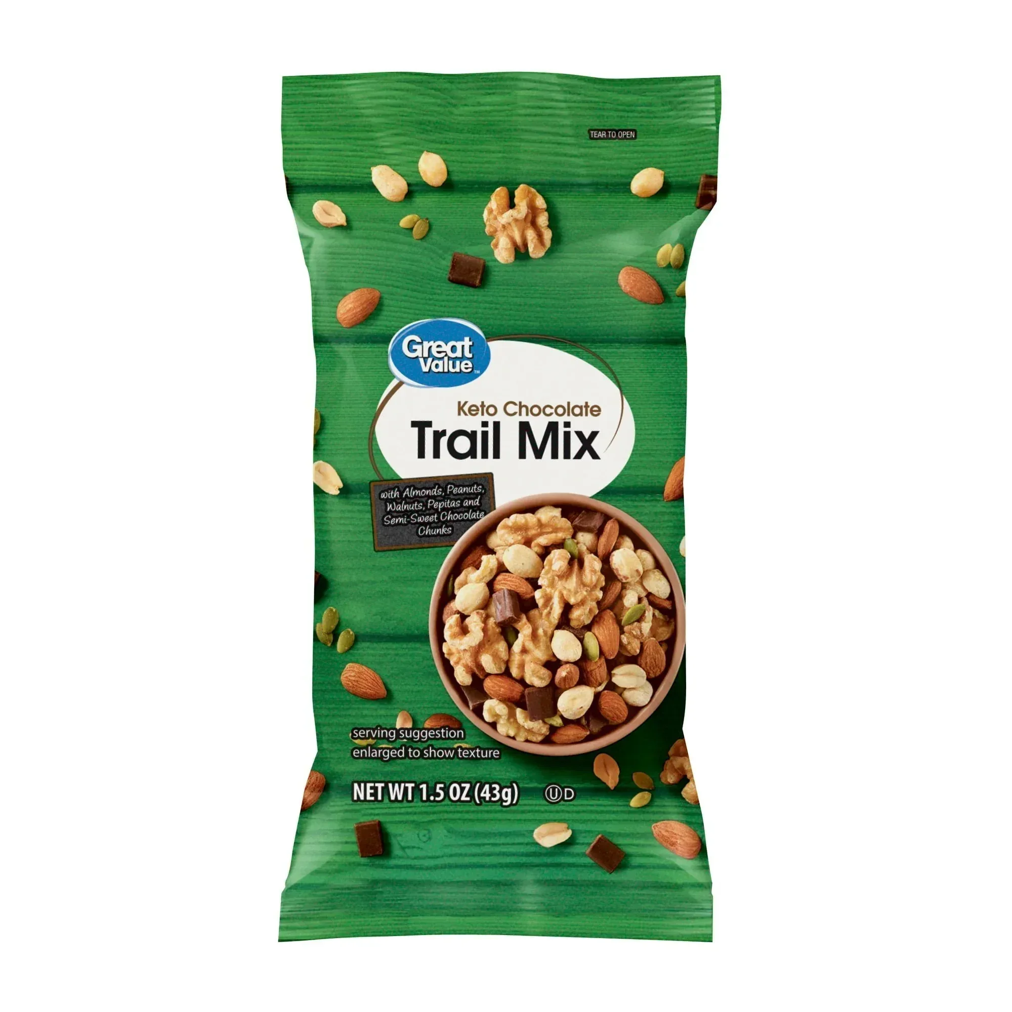 Great Value Keto Chocolate Mix, 1.5 oz, 8 Count - Image 2