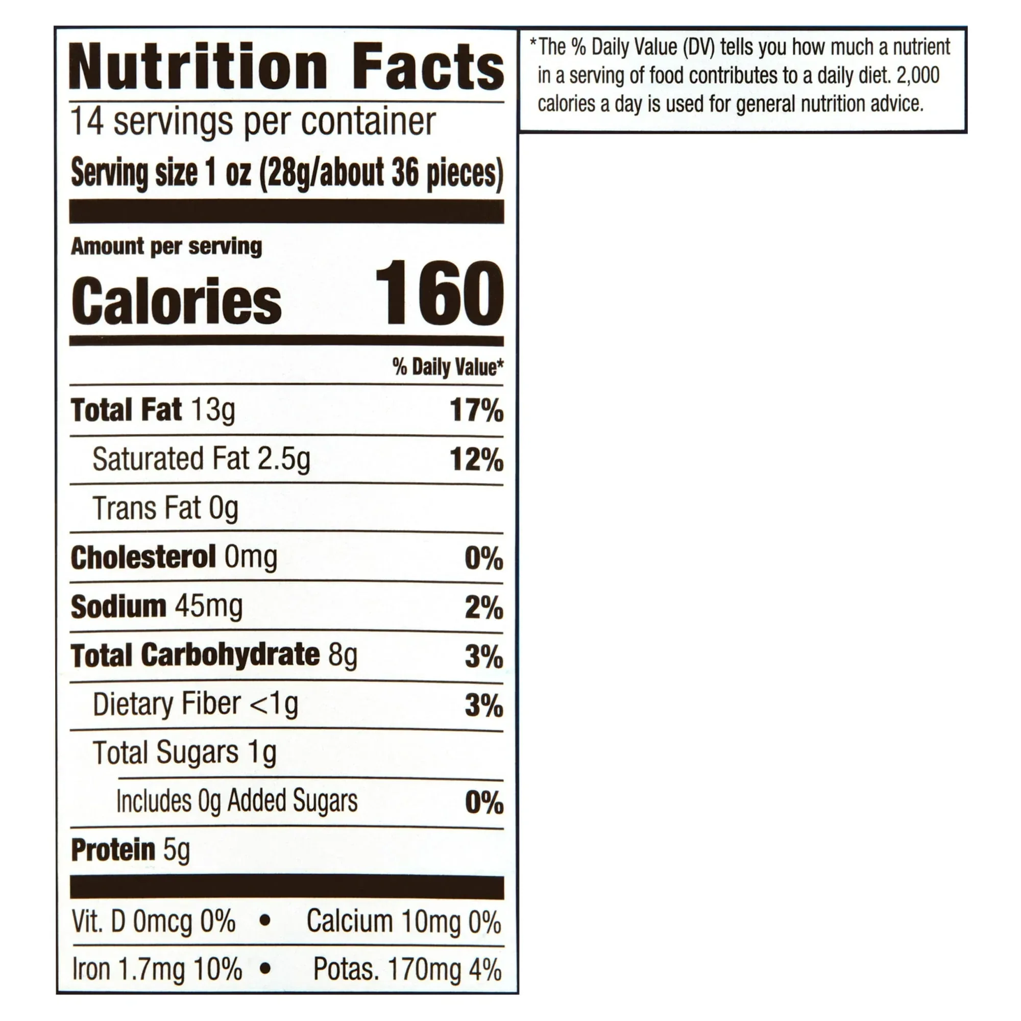 Great Value Lightly Salted Cashew Halves & Pieces, 14 oz - Image 4