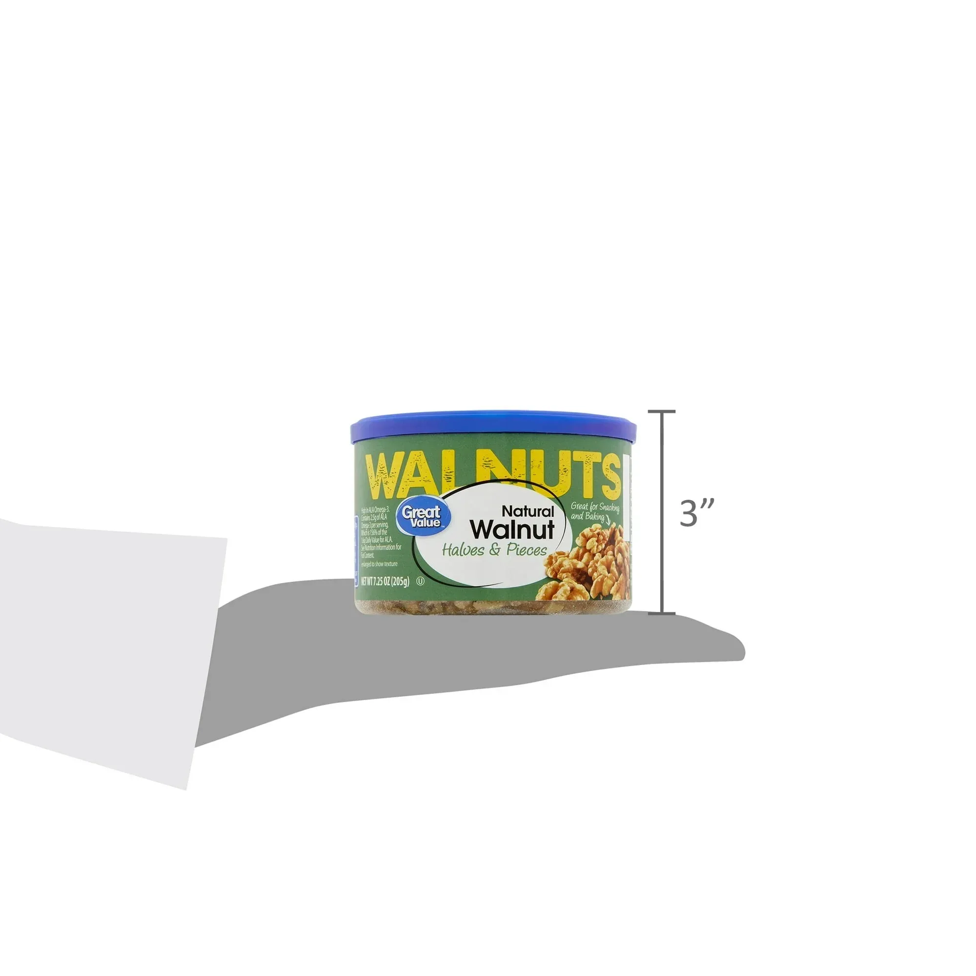 Great Value Natural Walnut Halves & Pieces, 7.25 Oz - Image 5