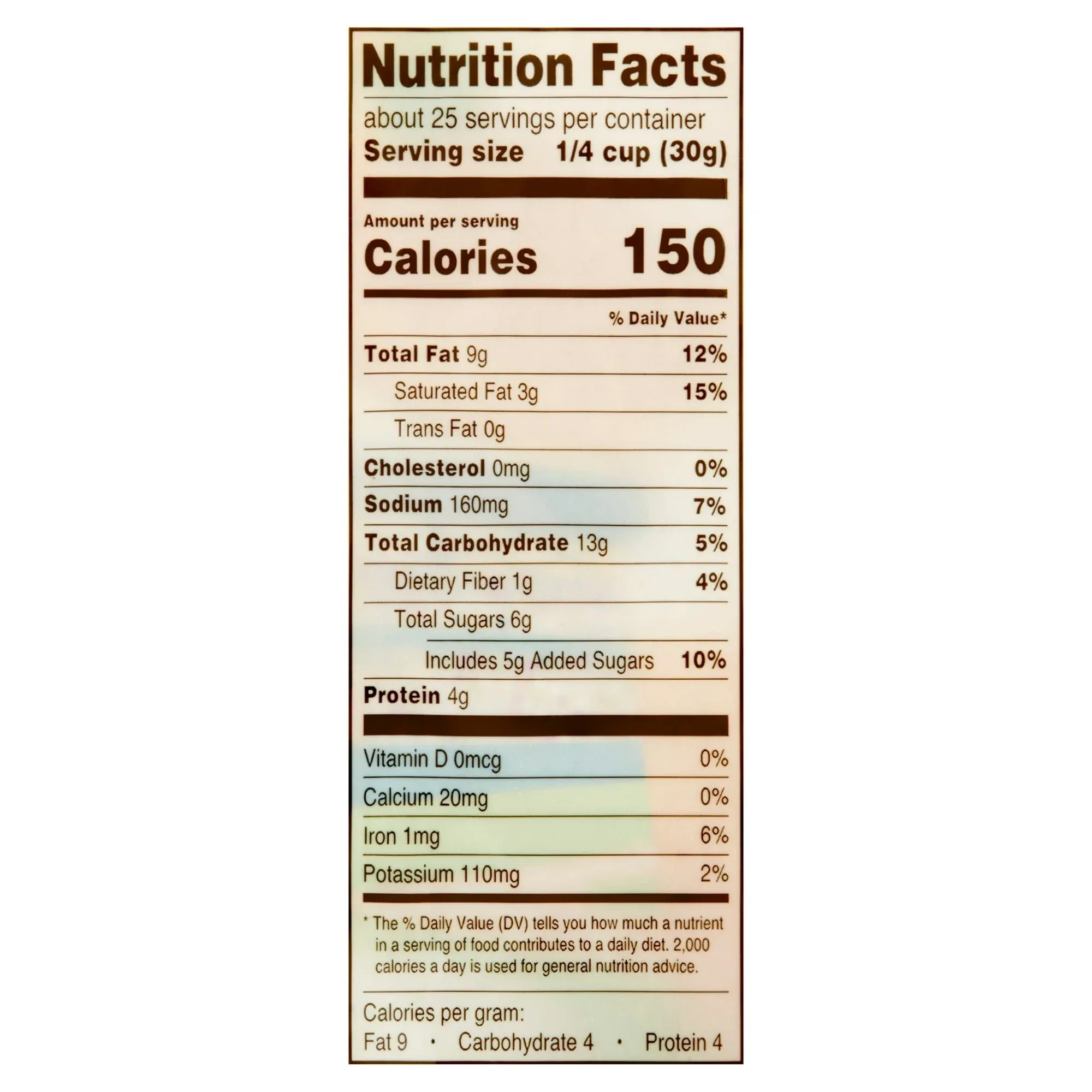 Great Value Peanut Butter Flavored Trail Mix Made with Reese's Pieces, 26 oz - Image 3