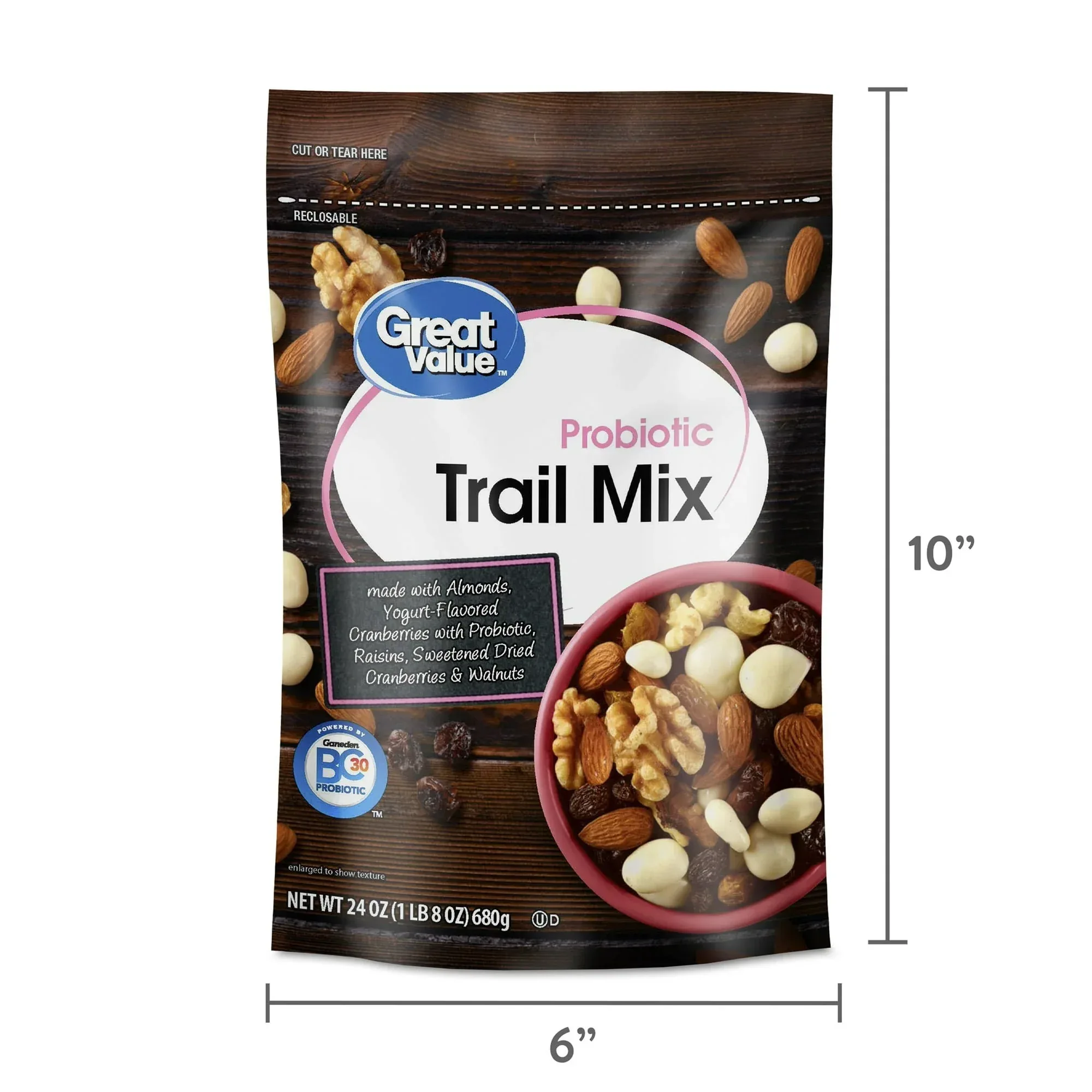 Great Value Probiotic Trail Mix, 24 oz - Image 6