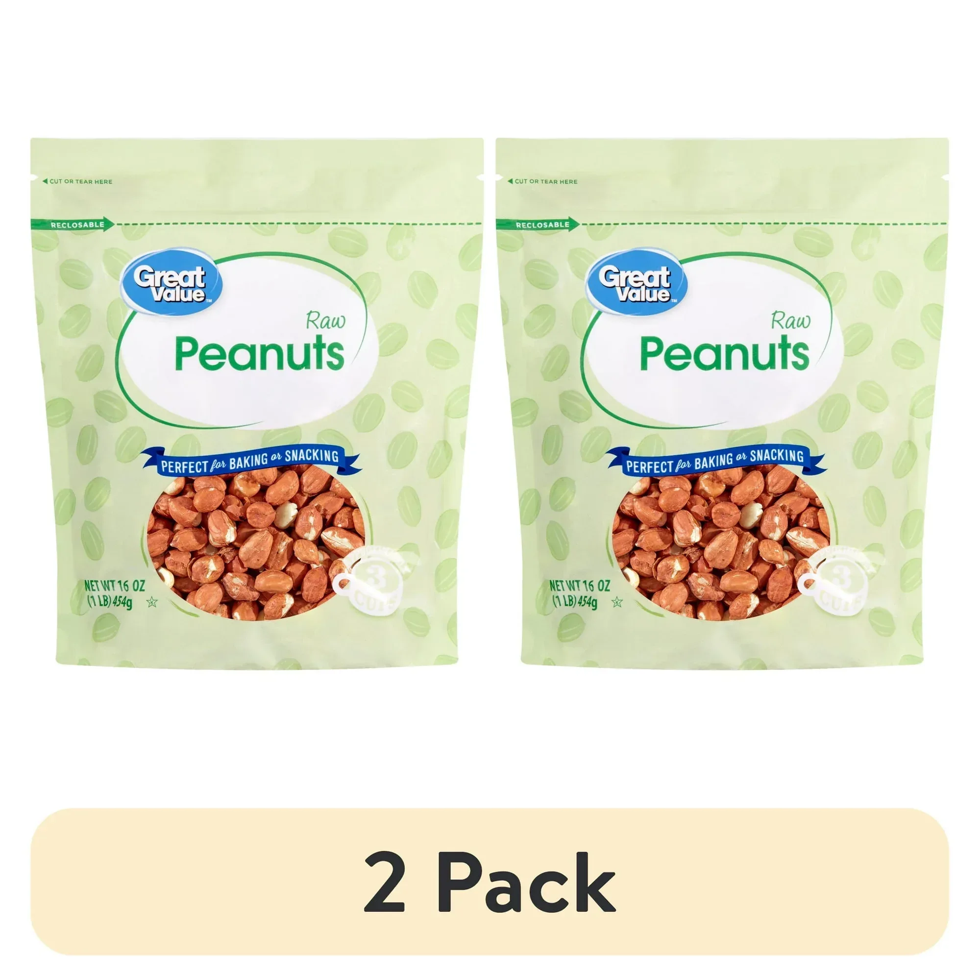 Great Value Raw Peanuts, 16 oz - Image 7