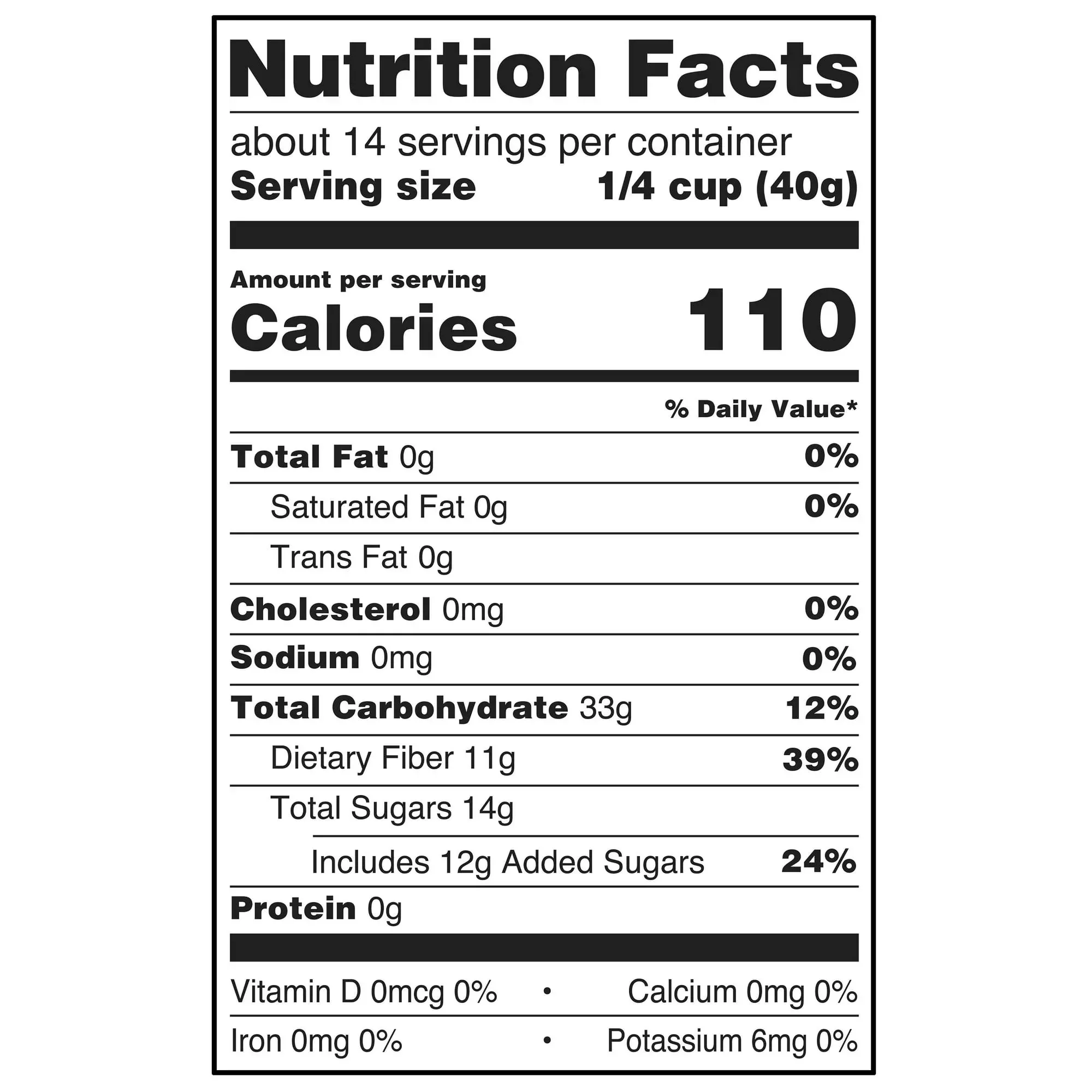Great Value Reduced Sugar Sweetened Dried Cranberries, Dried Fruit Snacks, 20 oz - Image 3