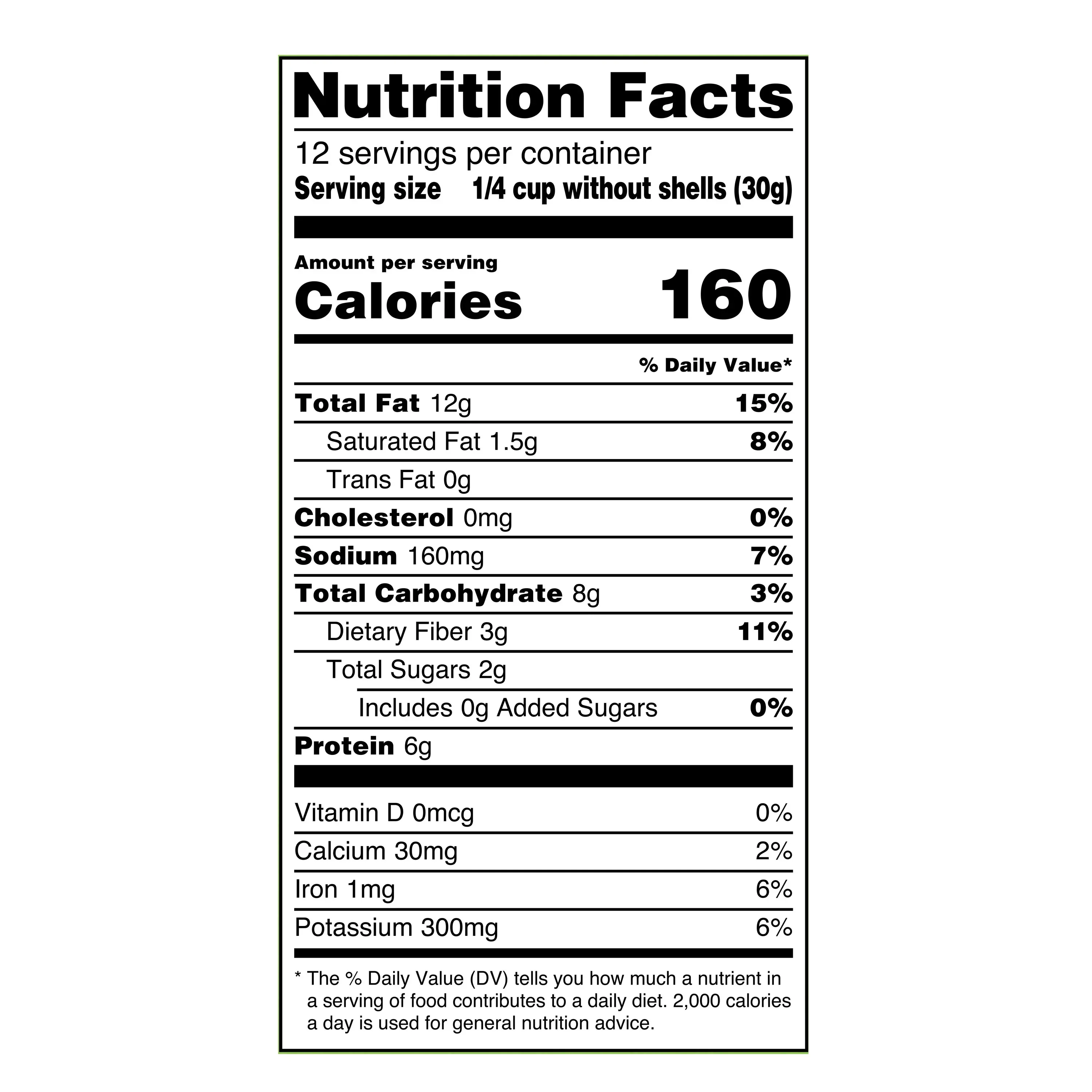 Great Value Roasted and Salted Pistachios, 24 oz - Image 3