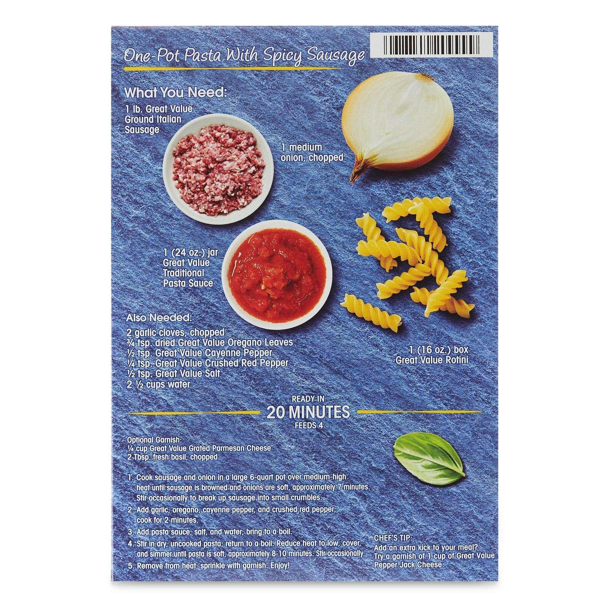 Great Value Rotini, 16 oz - Image 2
