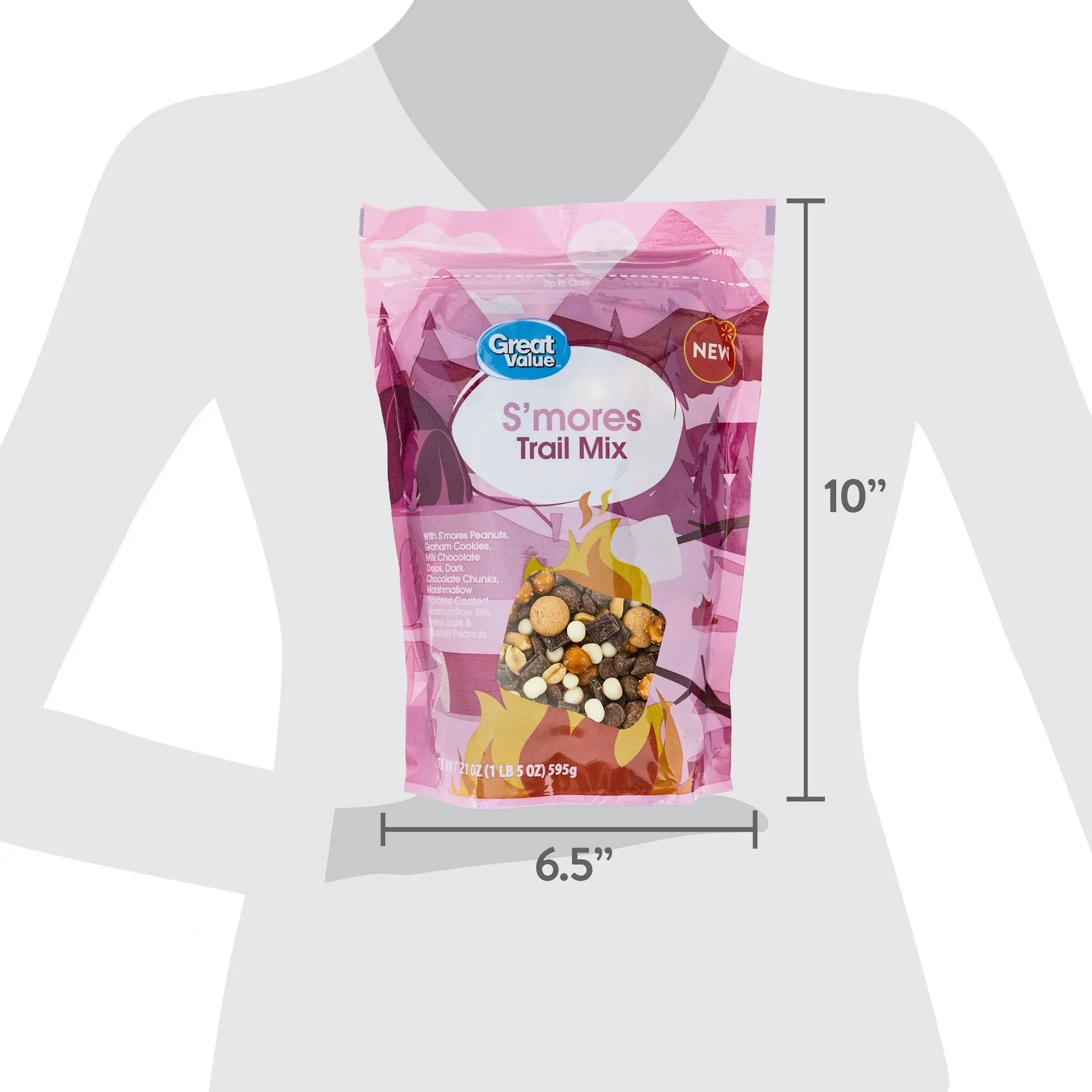 Great Value S’mores Trail Mix, 21 oz - Image 5