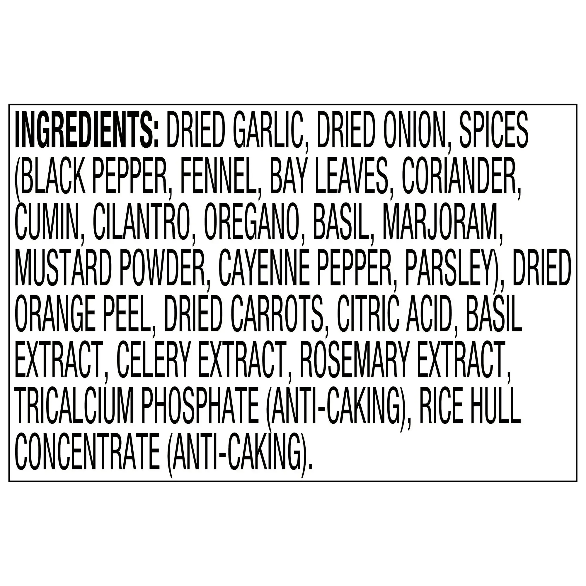 Great Value Salt-Free Garlic & Herb Seasoning Blend, 2.5 oz - Image 4