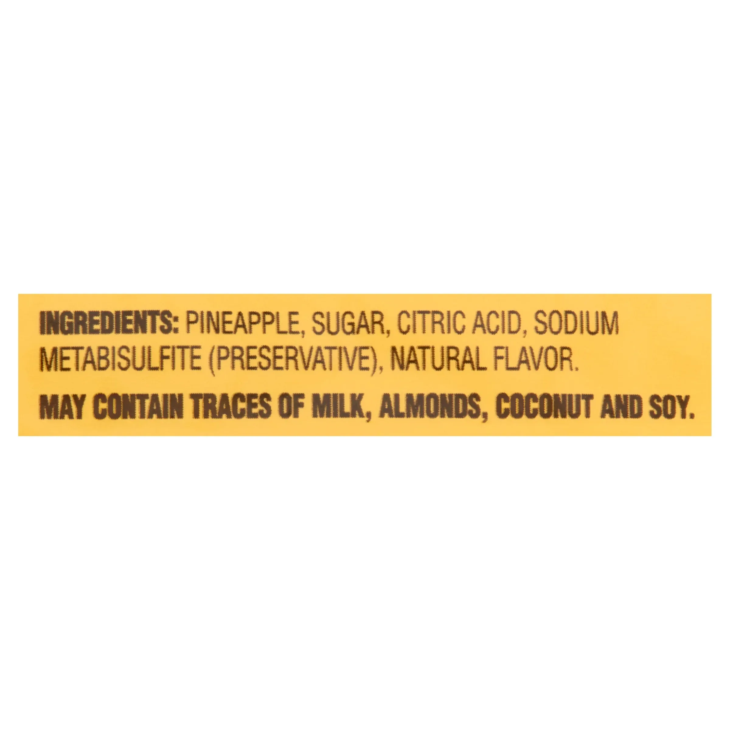 Great Value Sweetened Dried Pineapple, 6 oz - Image 4