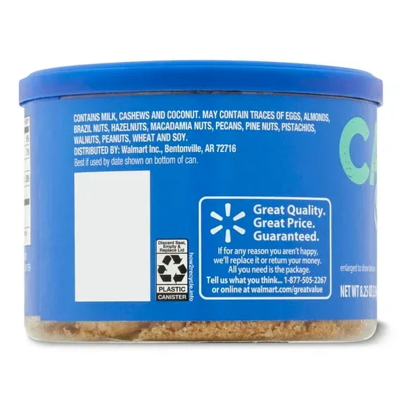 Great Value Toasted Coconut Cashews, 8.25 oz - Image 5