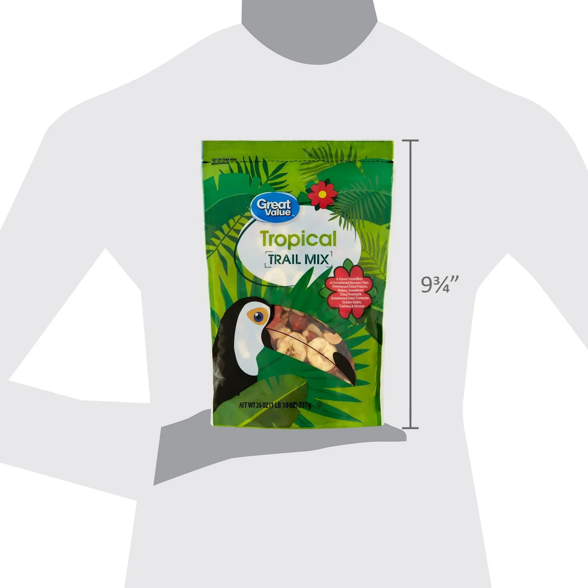 Great Value Tropical Trail Mix, 26 oz - Image 5