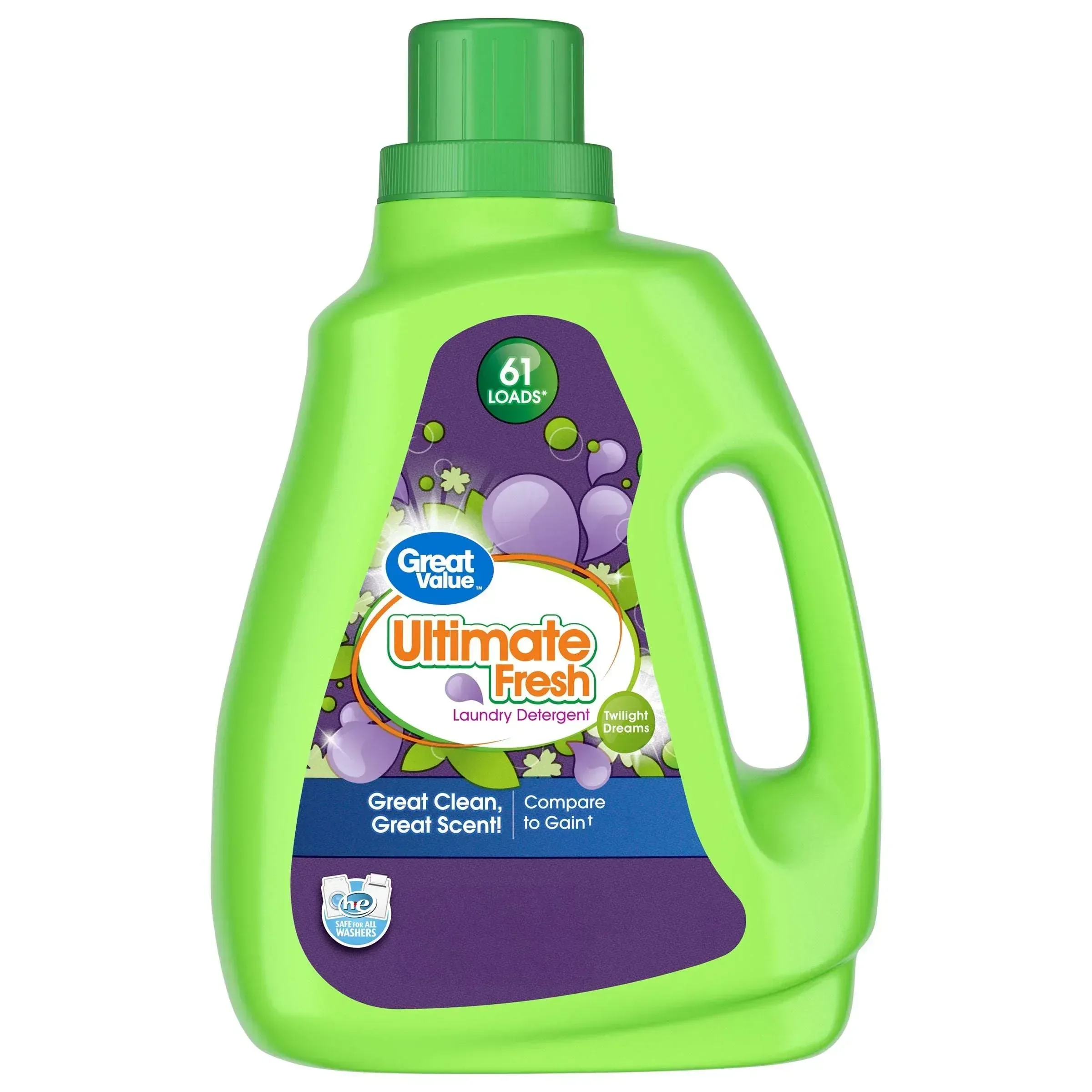 Great Value Ultimate Fresh Twilight Dreams Laundry Detergent 46 fl oz, 32 Loads - Image 10