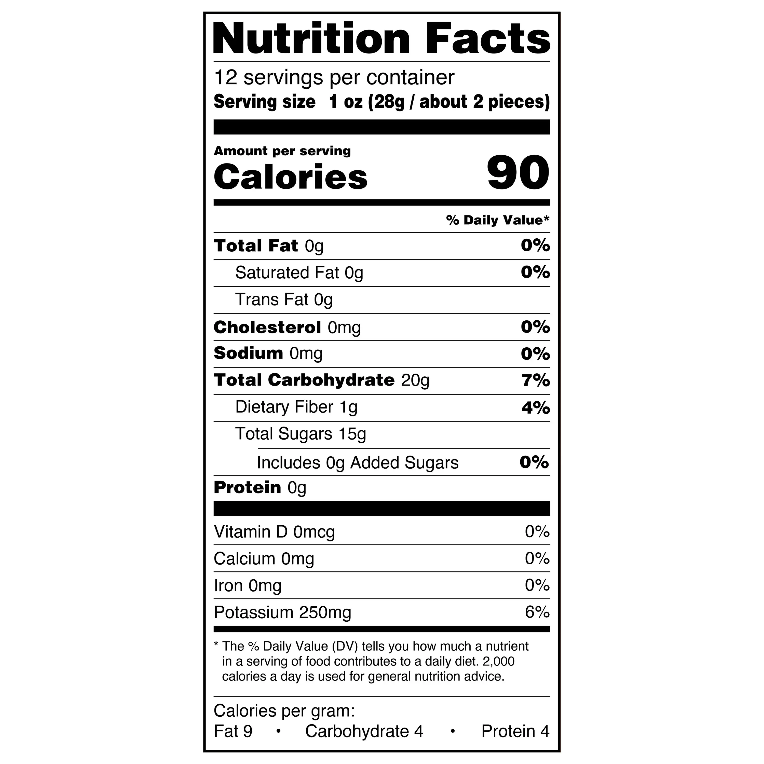 Great Value Unsweetened Dried Mango, 12 oz - Image 3