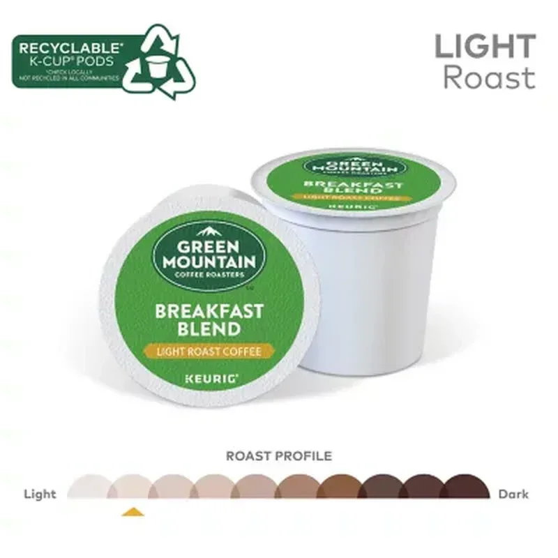 Green Mountain Coffee Breakfast Blend K-Cup Pods (100 Ct.) - Image 4