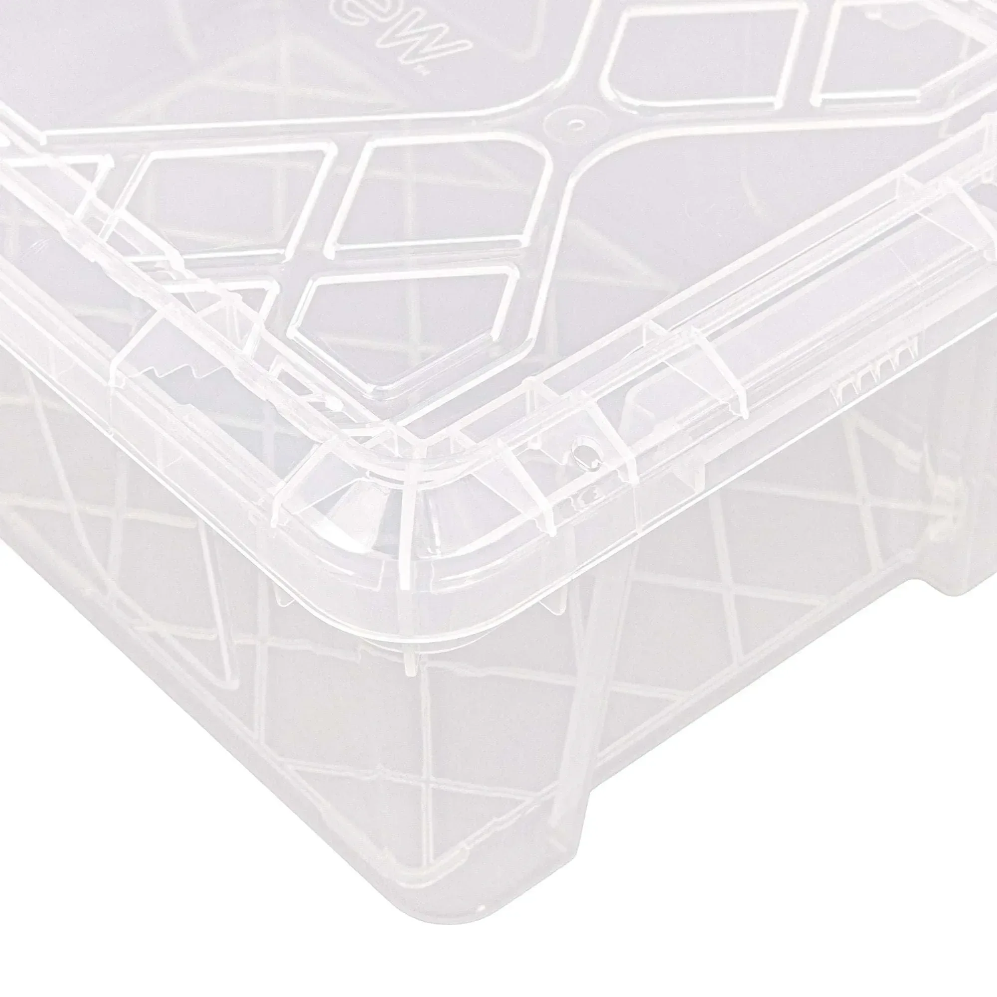 Greenmade InstaView 13 Quart Clear Plastic Stackable Storage Bins, 8-pack - Image 3