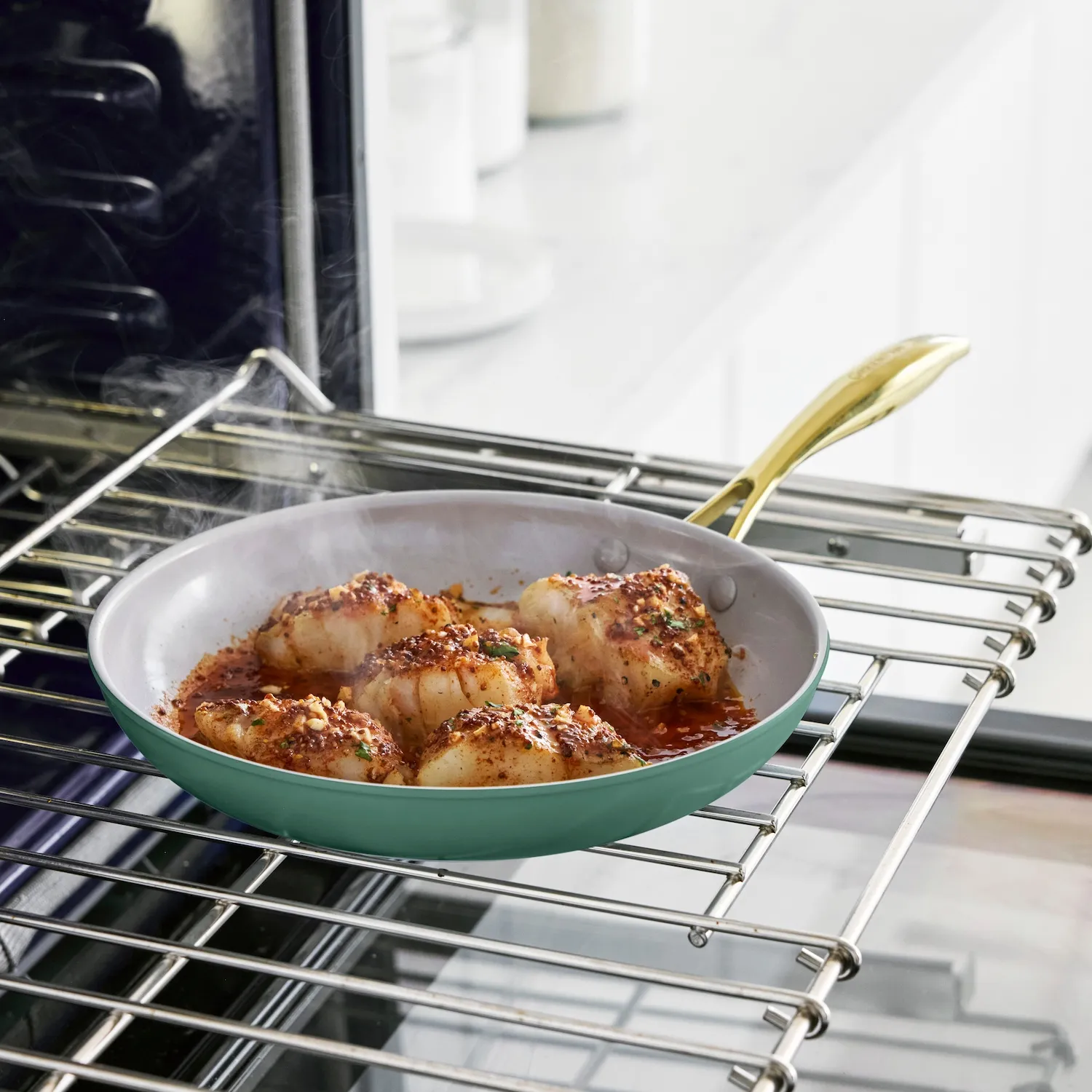 GreenPan Hamptons Skillets, Set of 3 - Image 12
