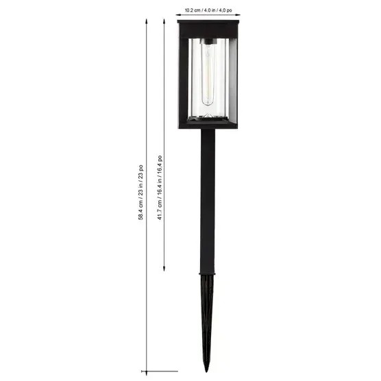 GTX Solar LED Pathway Lights, 4-pack - Image 2