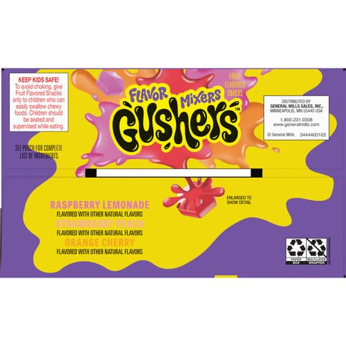 Gushers Flavor Mixers Fruit Flavored Snacks 8 Count - Image 5
