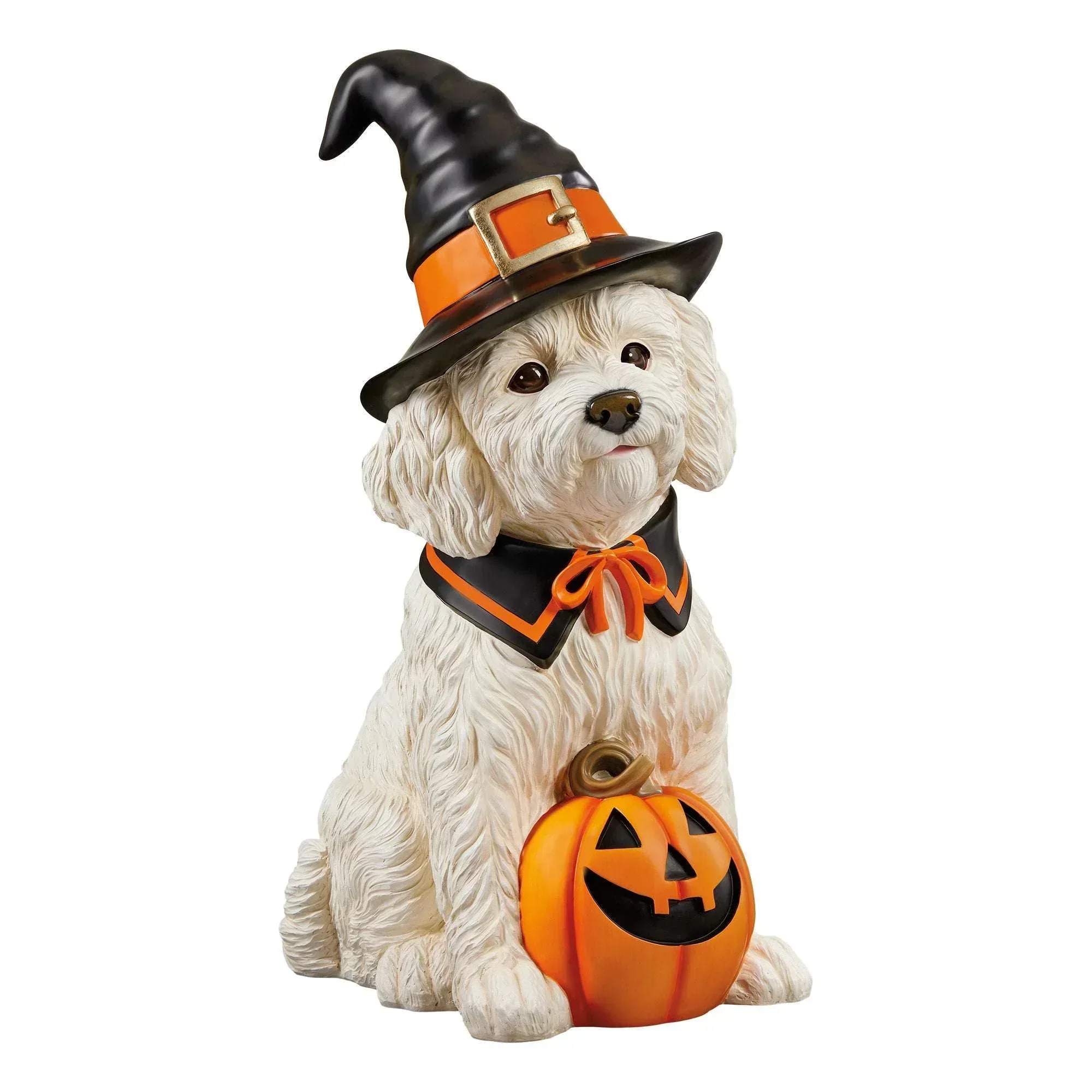 Halloween Witch Dog Greeter, Doodle - Image 2