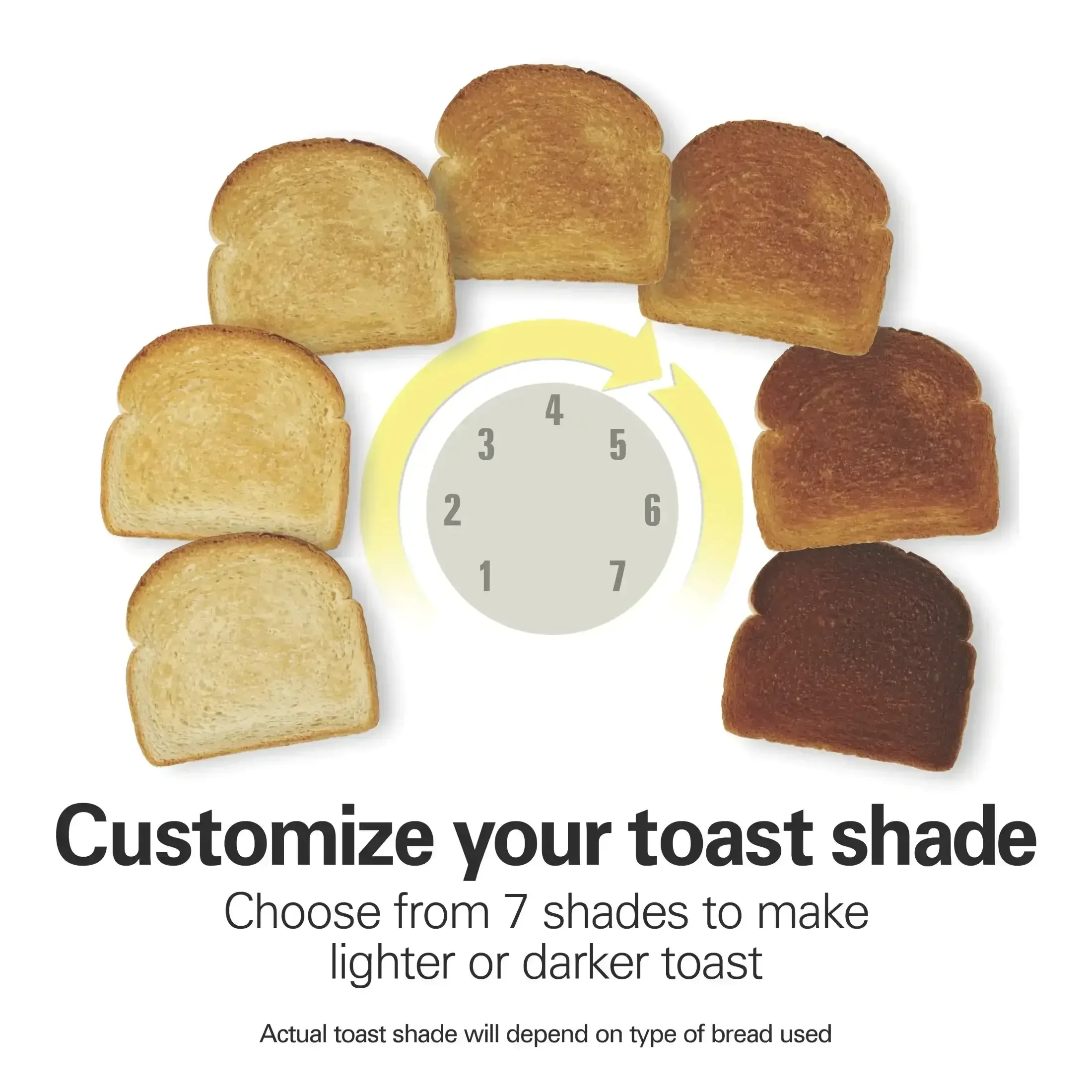 Hamilton Beach 4-Slice Bread and Bagel Toaster with Extra-Wide Slots and Drop-Down Crumb Tray, Black - Image 7