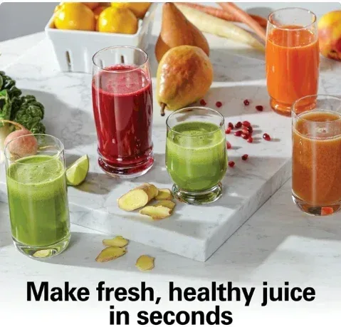 Hamilton Beach Big Mouth Pro Juicer Juice Extractor, 800W, BPA Free, Powerful Motor, Gray, 67650 - Image 2