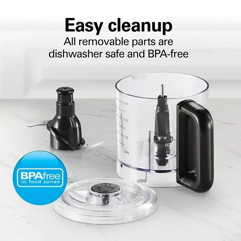 Hamilton Beach Cordless 4-Cup Food Chopper - Image 4
