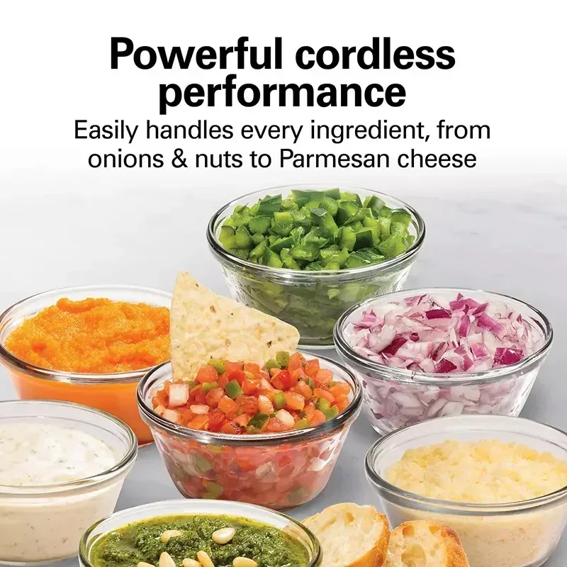 Hamilton Beach Cordless 4-Cup Food Chopper - Image 7