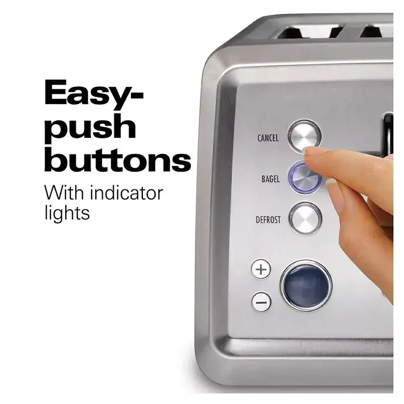 Hamilton Beach Digital 4-Slice Toaster - Image 6
