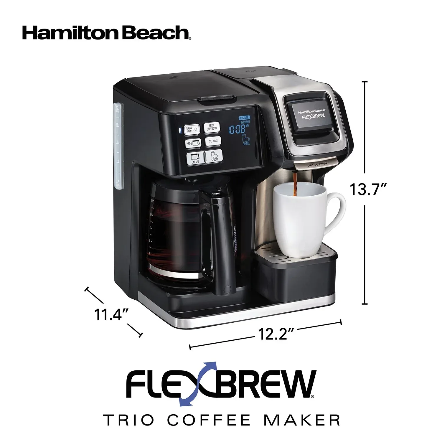 Hamilton Beach FlexBrew Trio Coffee Maker - Image 8