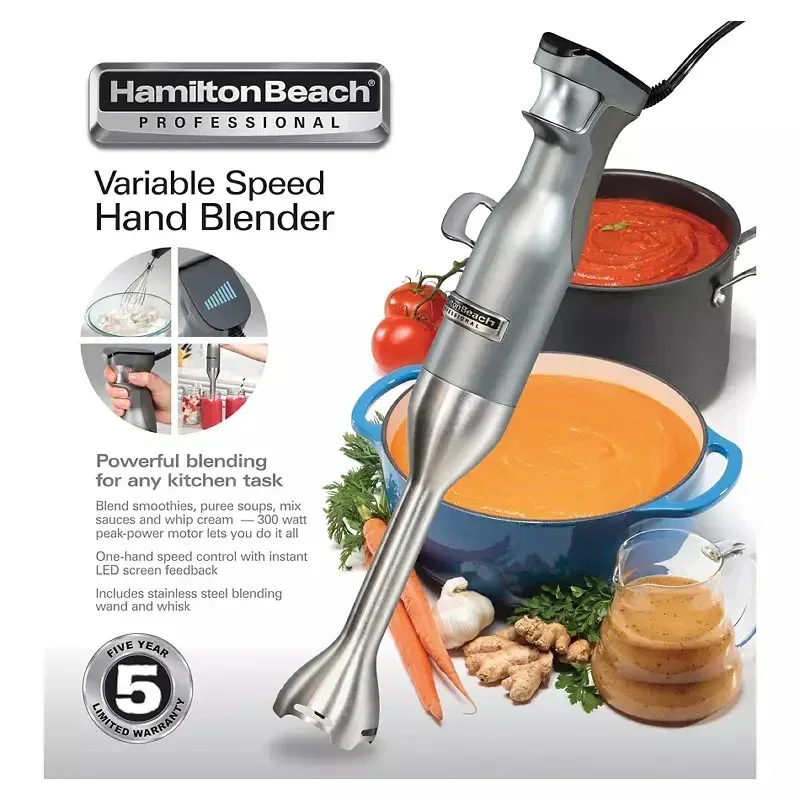 Hamilton Beach Pro Variable Speed Hand Blender - Image 6