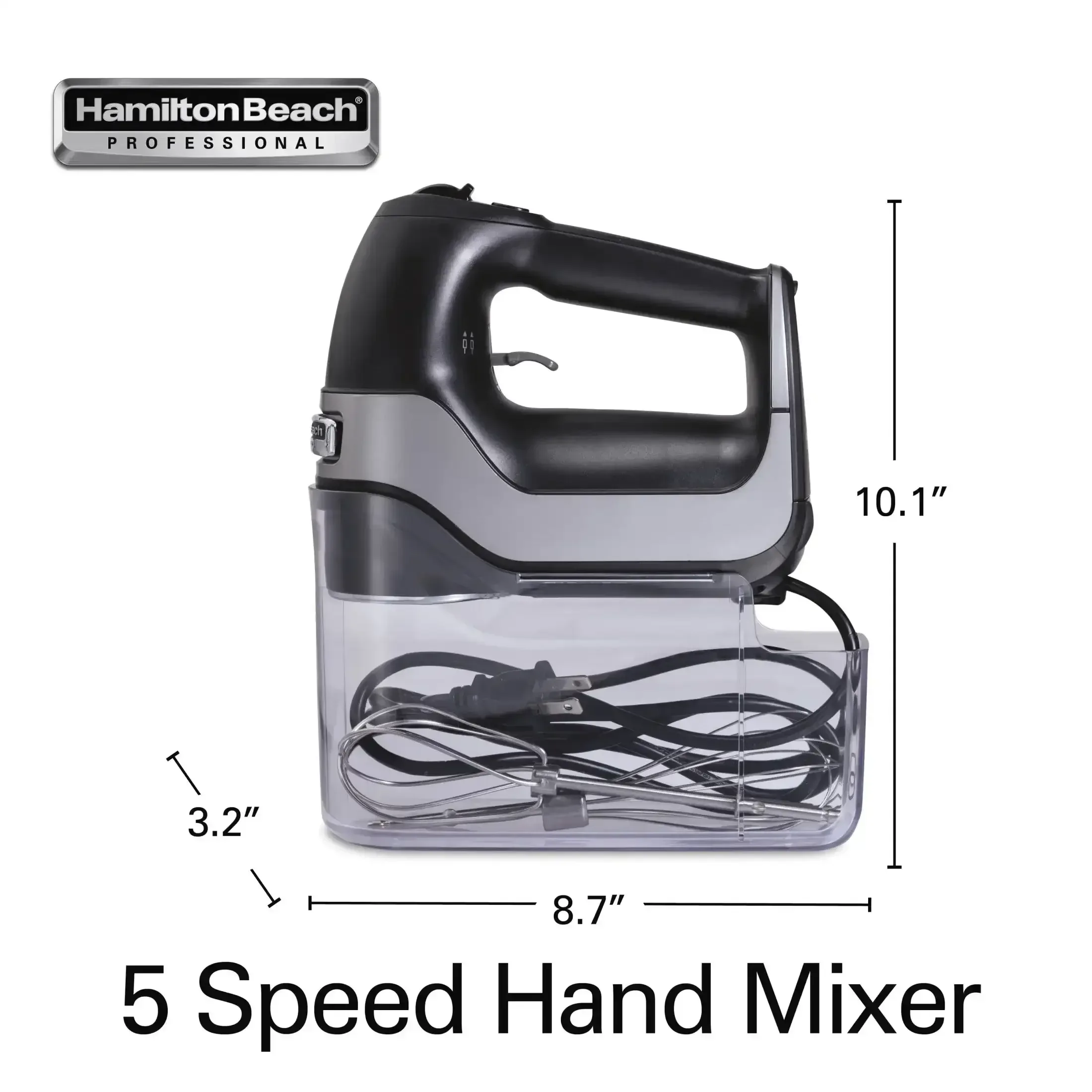 Hamilton Beach Professional 5-Speed Electric Hand Mixer with Slow Start & QuickBurst Technology, Mixer for Kitchen - Image 7