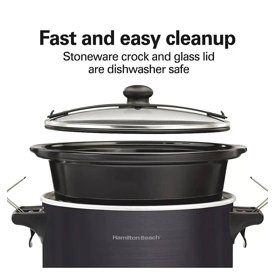 Hamilton Beach Programmable Stay or Go Cooker, 7 Quart - Image 5
