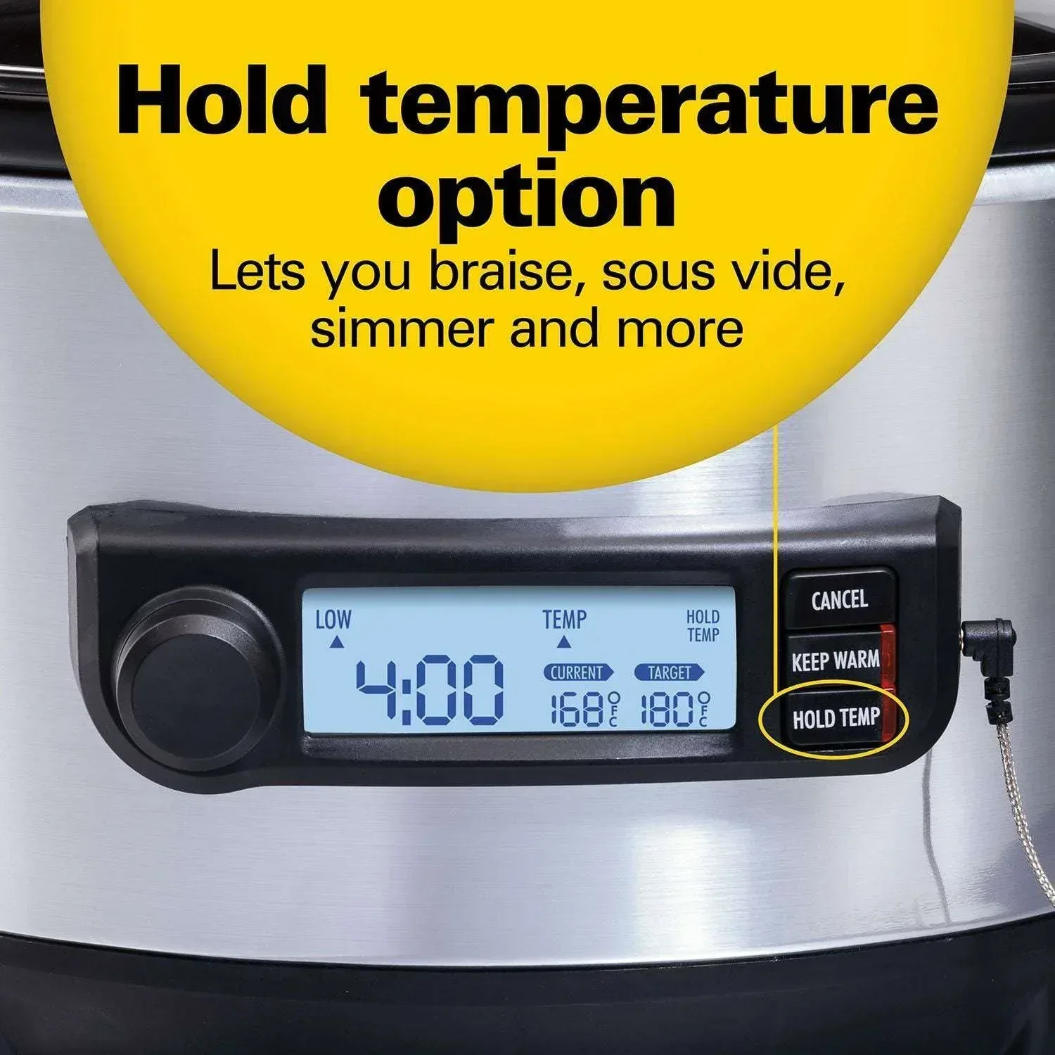 Hamilton Beach Temp Tracker 6-Quart Programmable Slow Cooker - Image 4