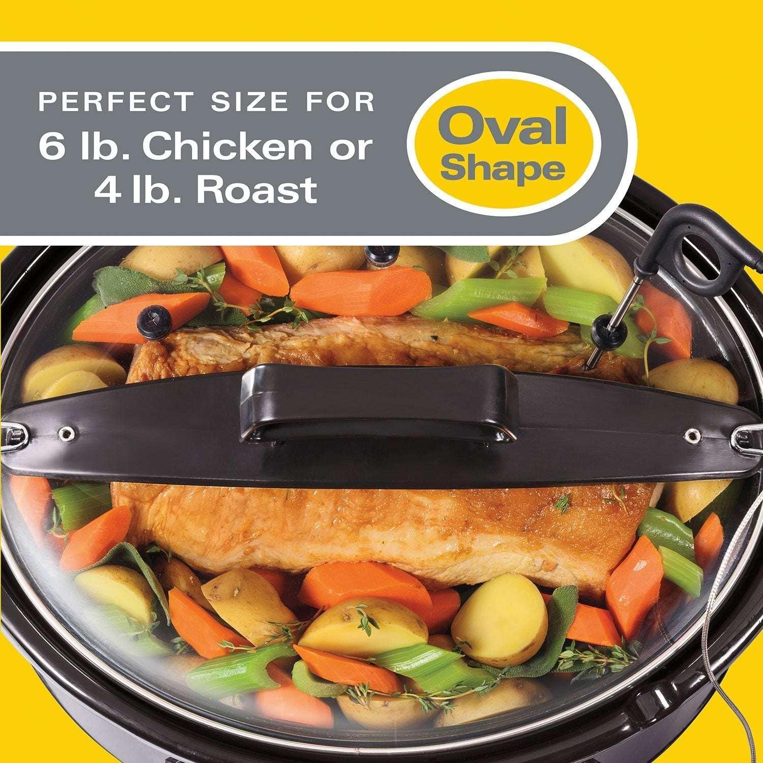 Hamilton Beach Temp Tracker 6-Quart Programmable Slow Cooker - Image 5