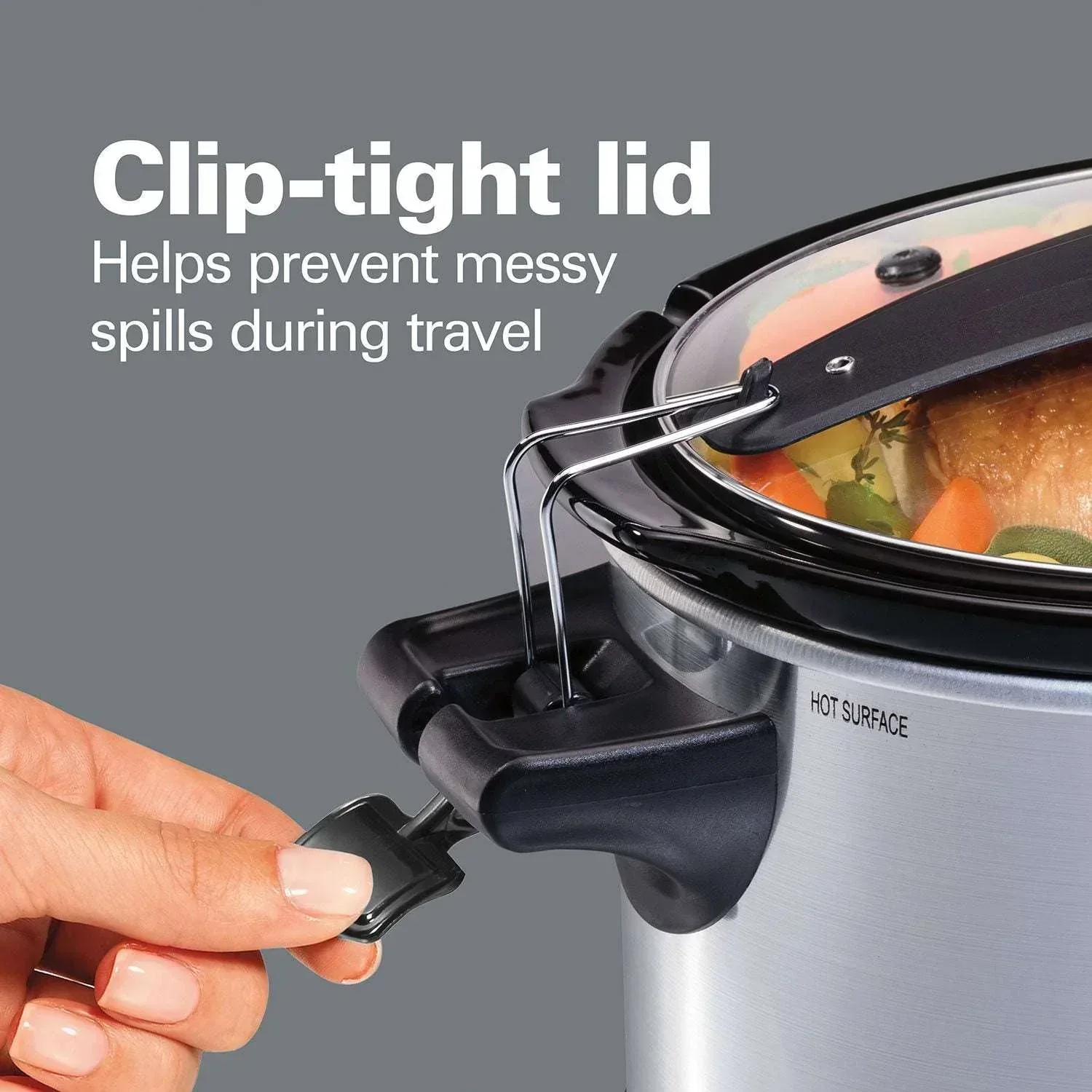 Hamilton Beach Temp Tracker 6-Quart Programmable Slow Cooker - Image 8