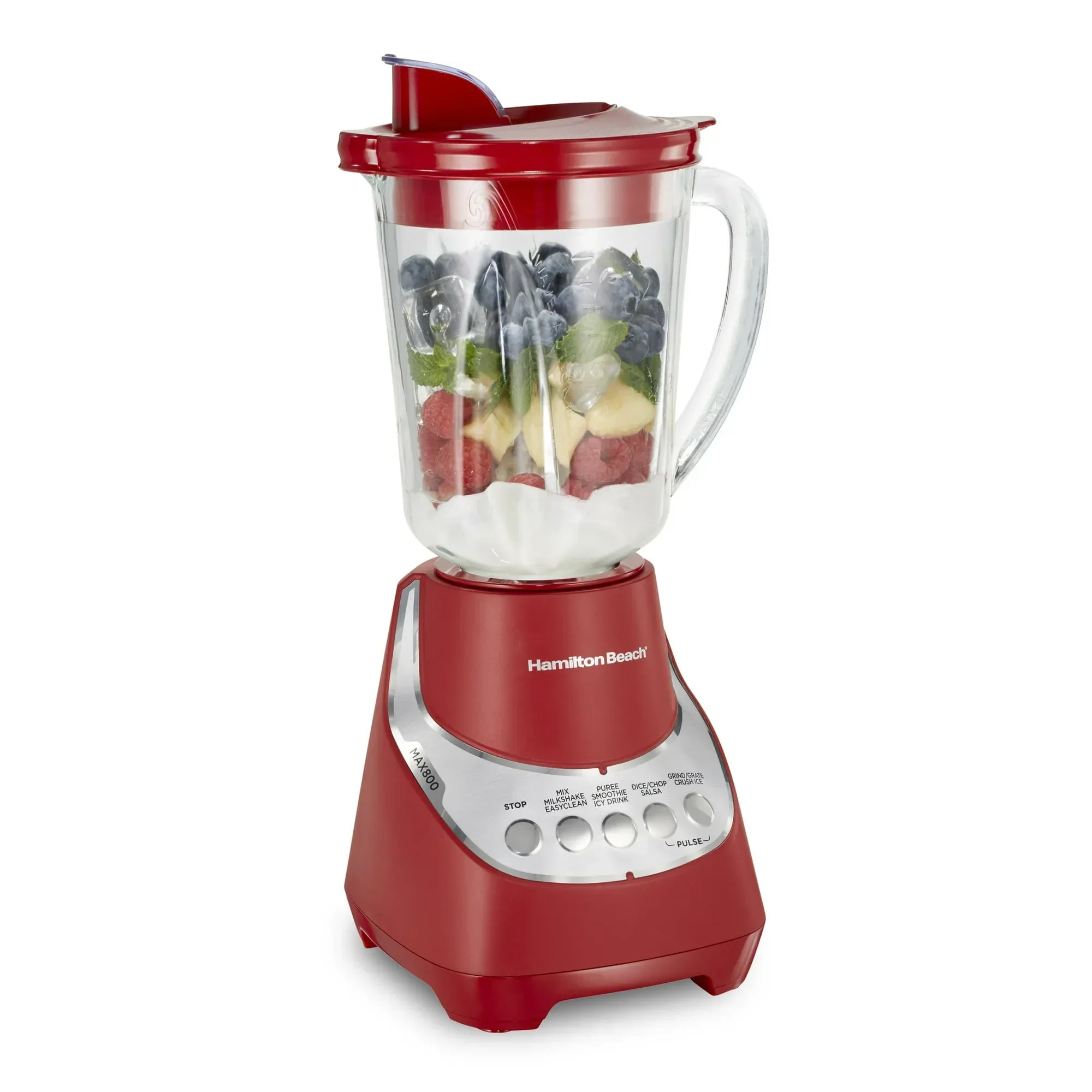 Hamilton Beach Wave Action Blender for Kitchen, 48 oz Jar for Smoothies and Shakes, Black - Image 9
