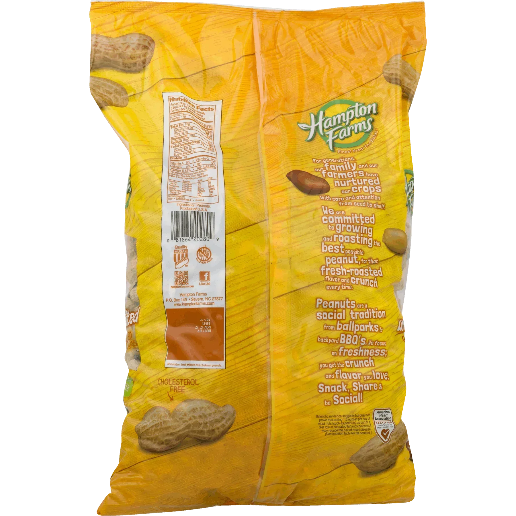 Hampton Farms Unsalted In-Shell Peanuts, 5 lbs. - Image 3