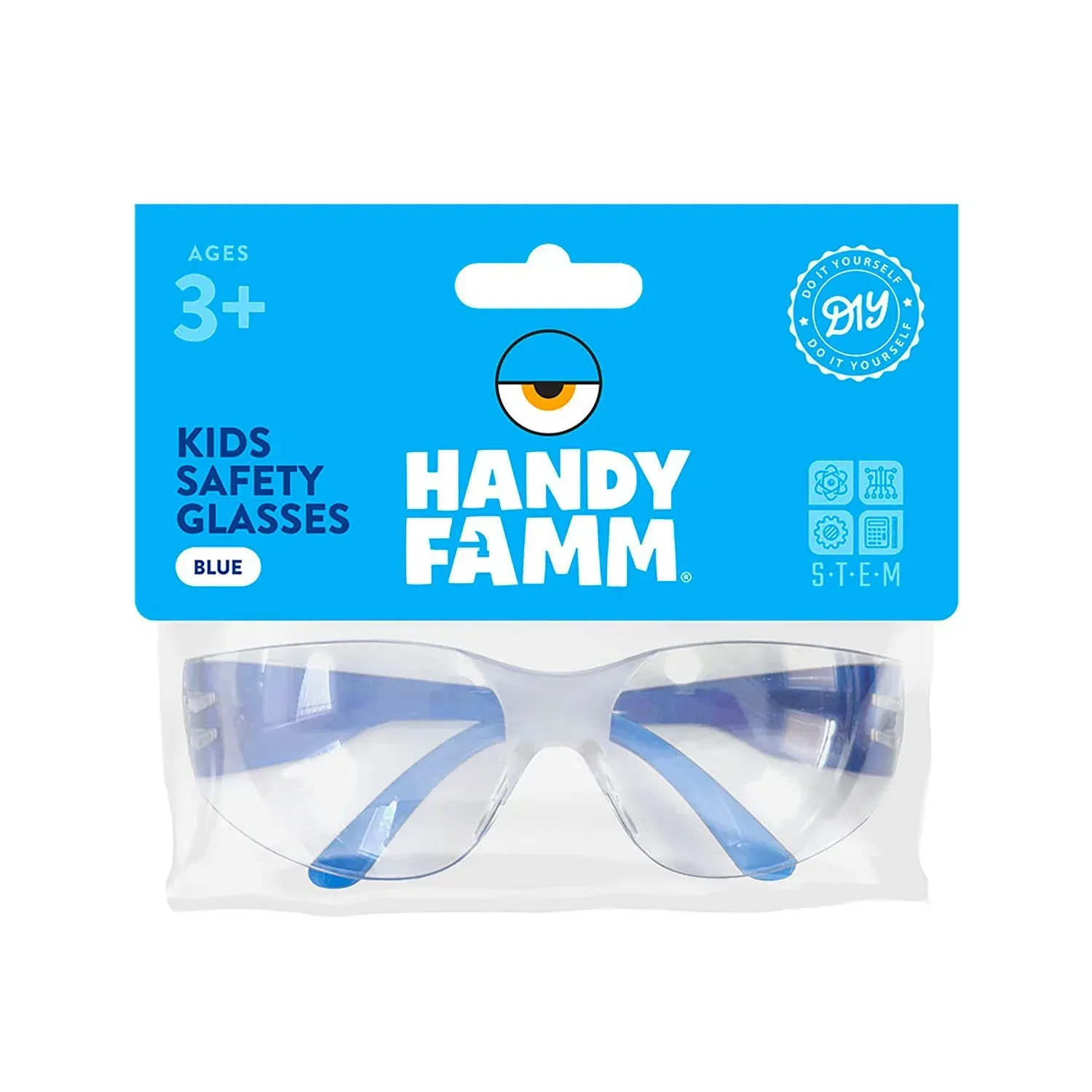 Handy Famm Kid-Friendly Tool Set for Creative and STEM Learning – Giraffe Hammer, Bird Tape Measure, Safety Goggles, Coloring Book - Image 9