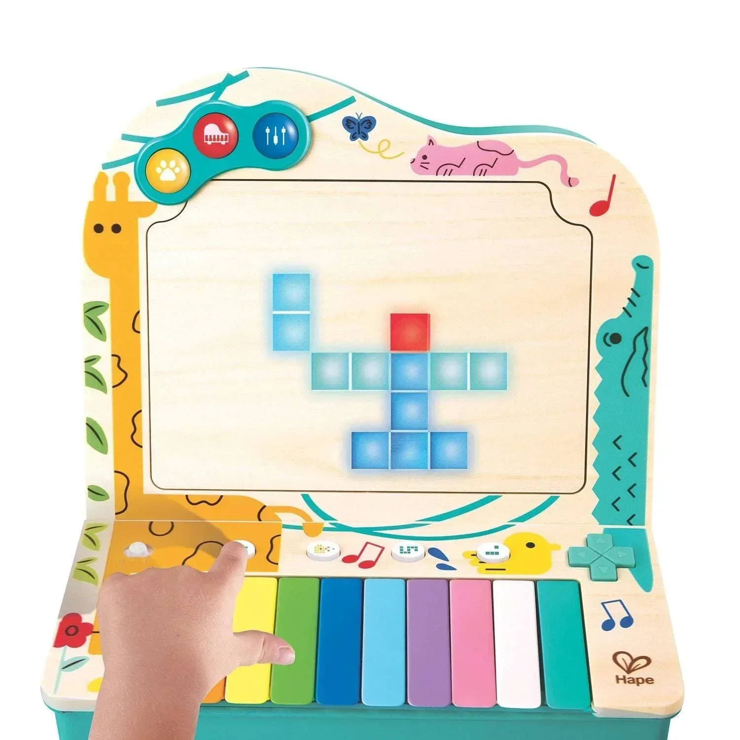 Hape Music Toys Dynamic Pixel Piano Arcade - Image 3