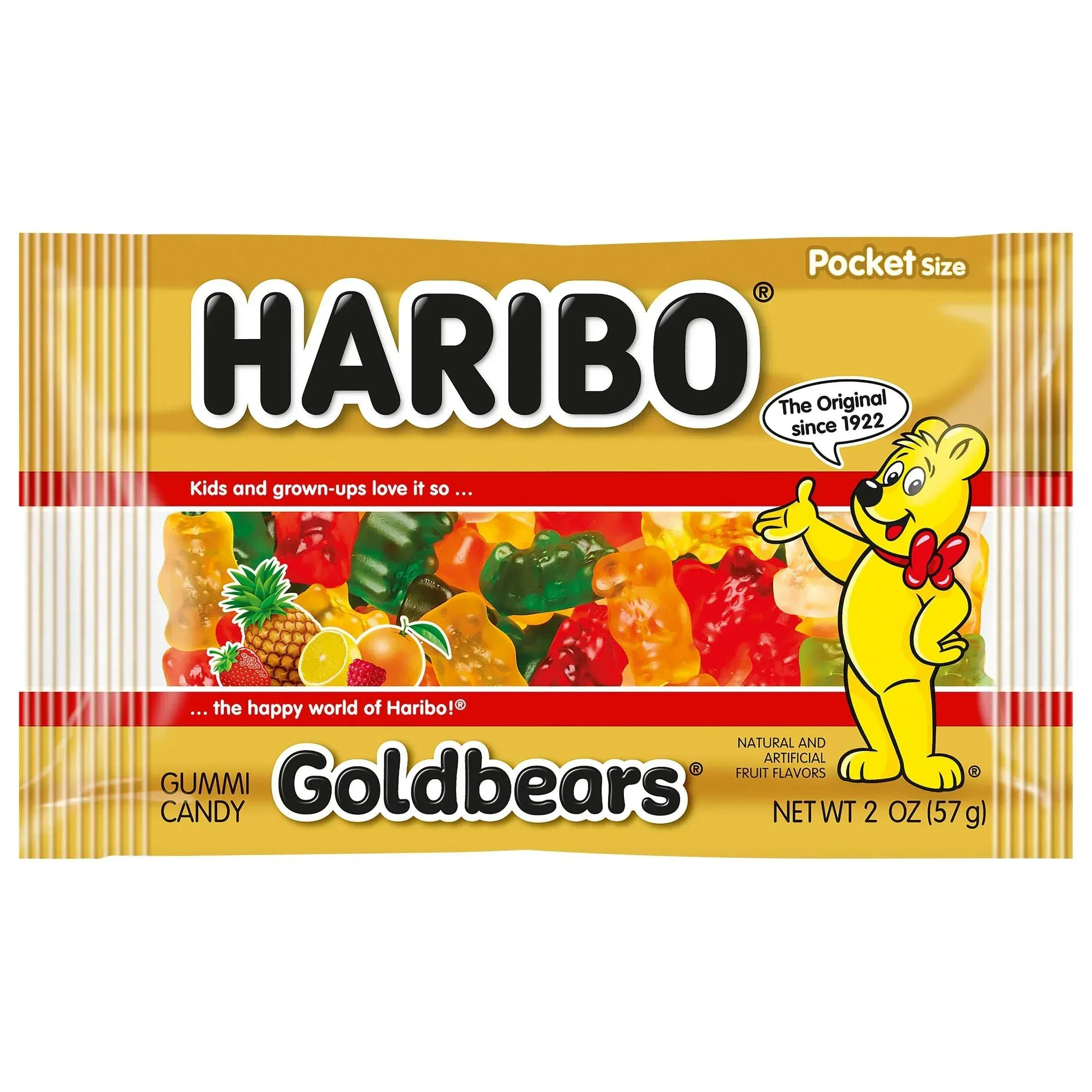 Haribo Goldbears Gummi Candy, 2 oz, 24-count - Image 4