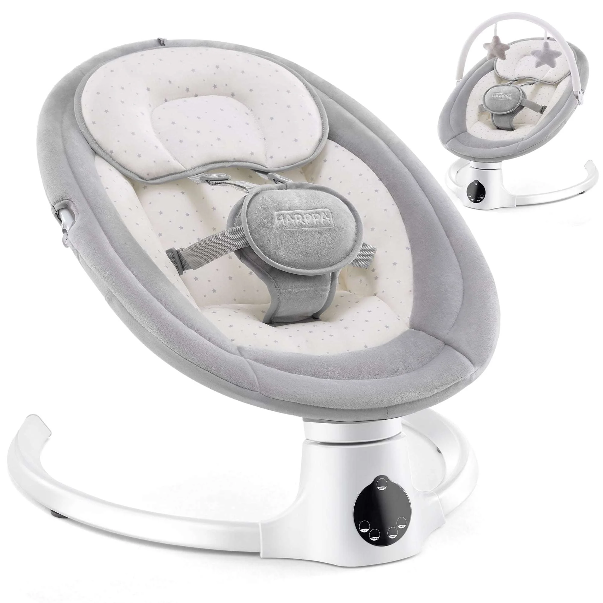 HARPPA Baby Swing for Infants with Remote Control, 5 Sway Speed, 10 Lullabies - Image 11