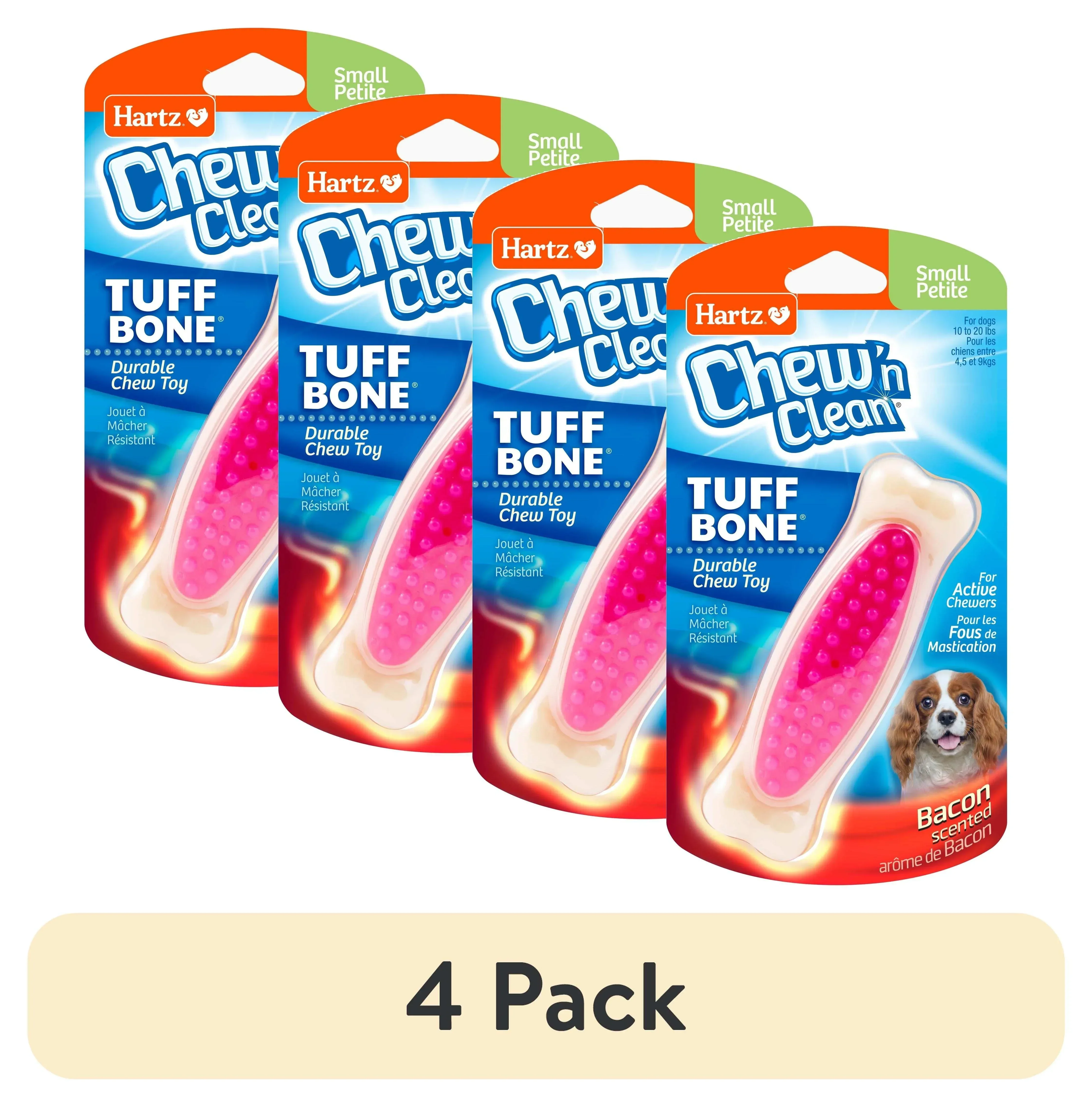 Hartz Chew n Clean Tuff Bone Dog Toy, Small, Color May Vary - Image 10