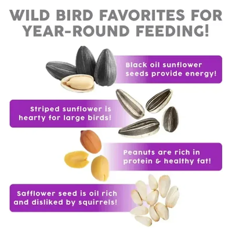 Harvest Seed & Supply Birder'S Medley Wild Bird Food, Premium Mix of Bird Seed, (20 Lbs.) - Image 9